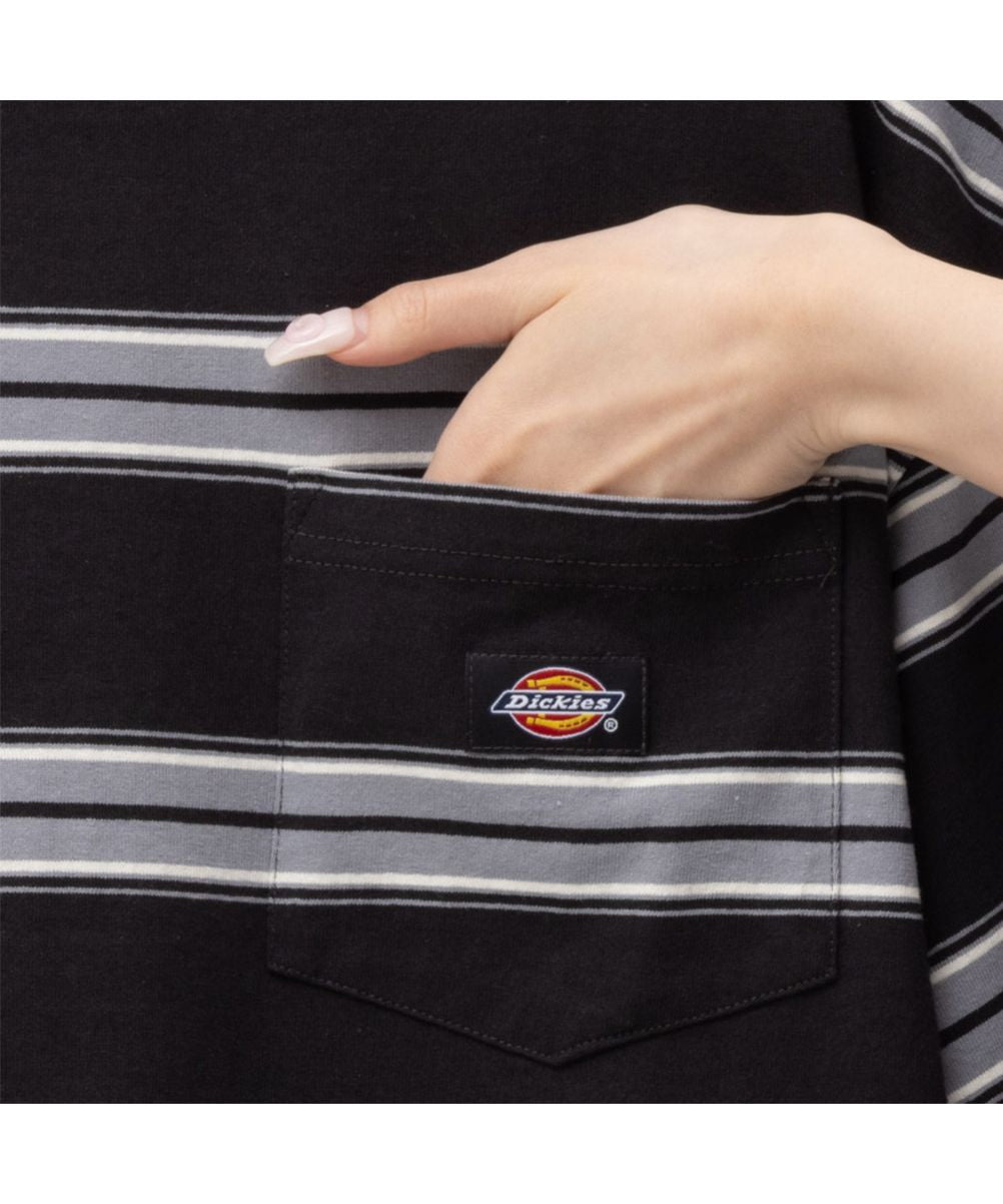 麥克豪斯 Mac-House Dickies 迪基斯 口袋條紋短袖T恤 4278-9533