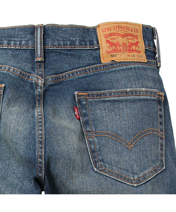Mac-House Levi's 505 Regular Fit Denim Pants 00505-1551