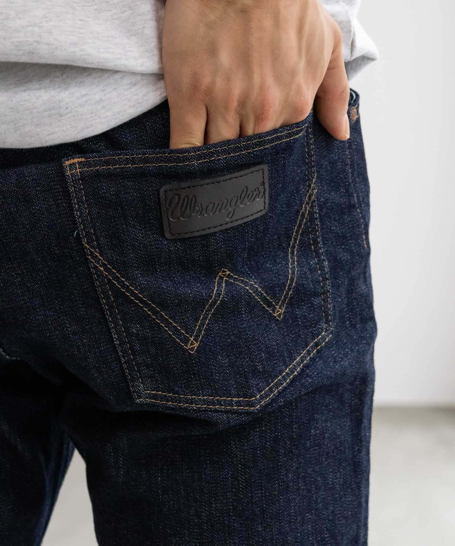 マックハウス Mac-House WRANGLER ラングラー スリムストレートパンツ WM3912ー200 （ワンウォッシュ） ワンウォッシュ