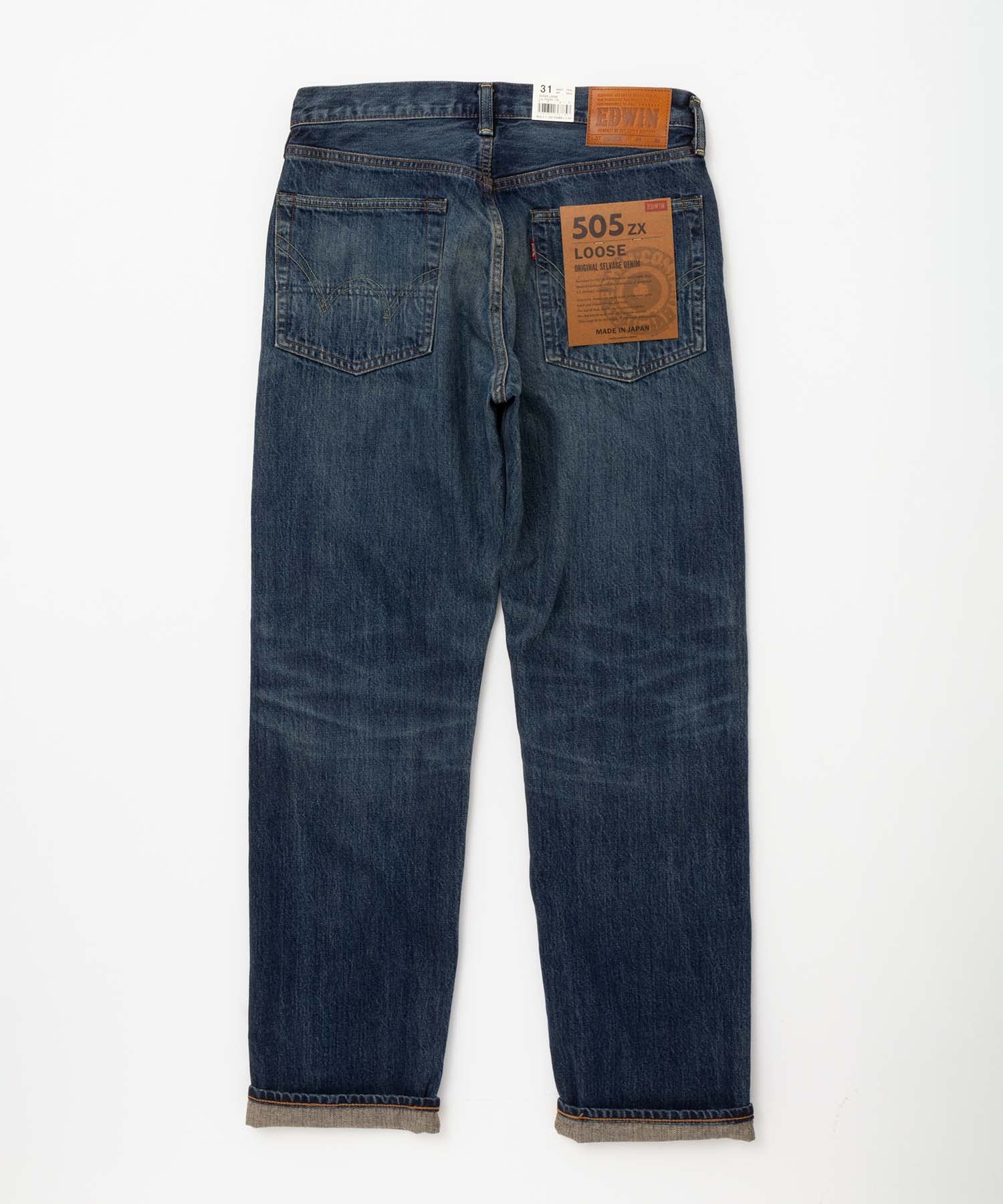 Mac-House EDWIN 505ZX Loose Straight Pants E50550-126