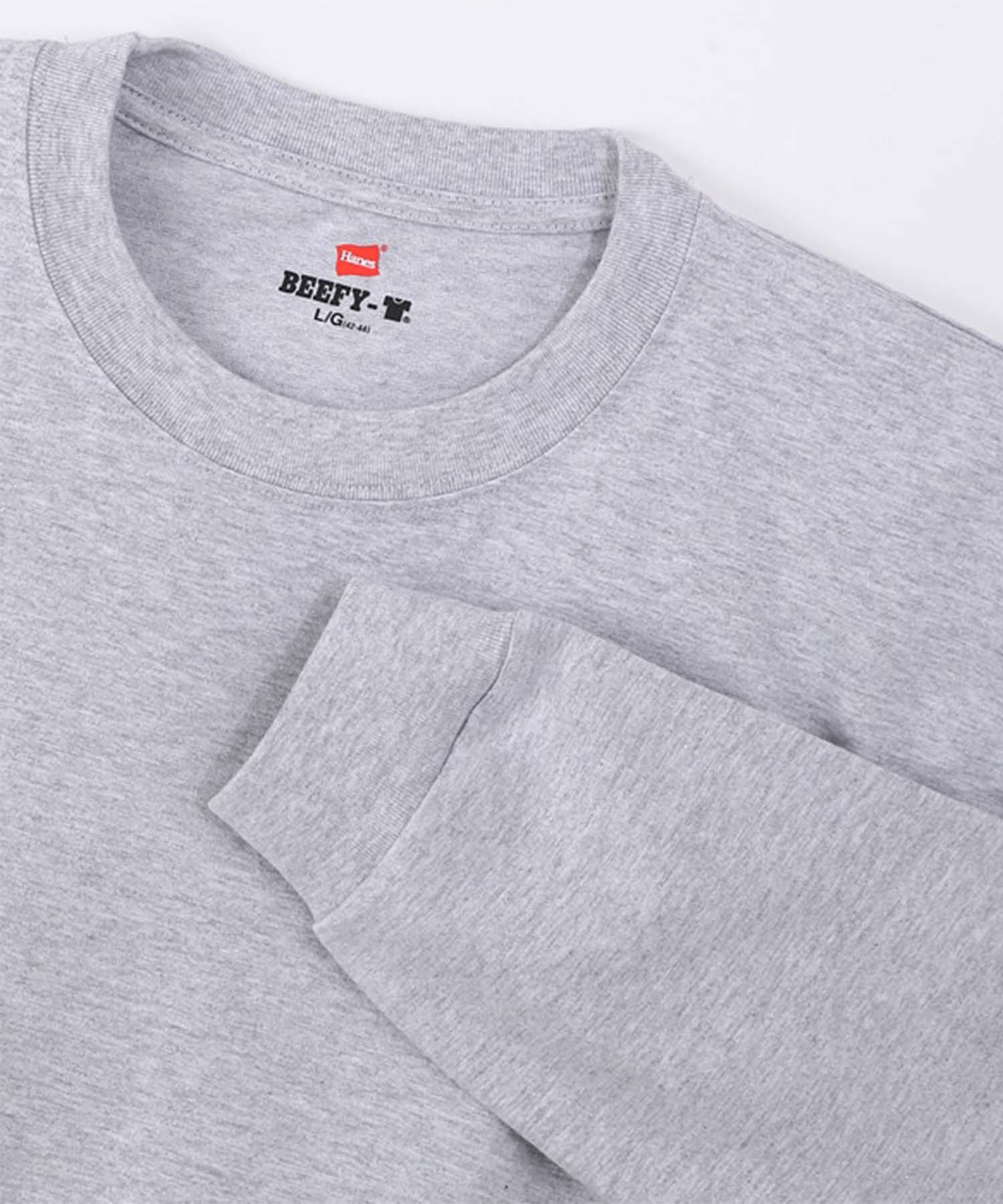 Mac-House Hanes BEEFY Long Sleeve T-Shirt H5186