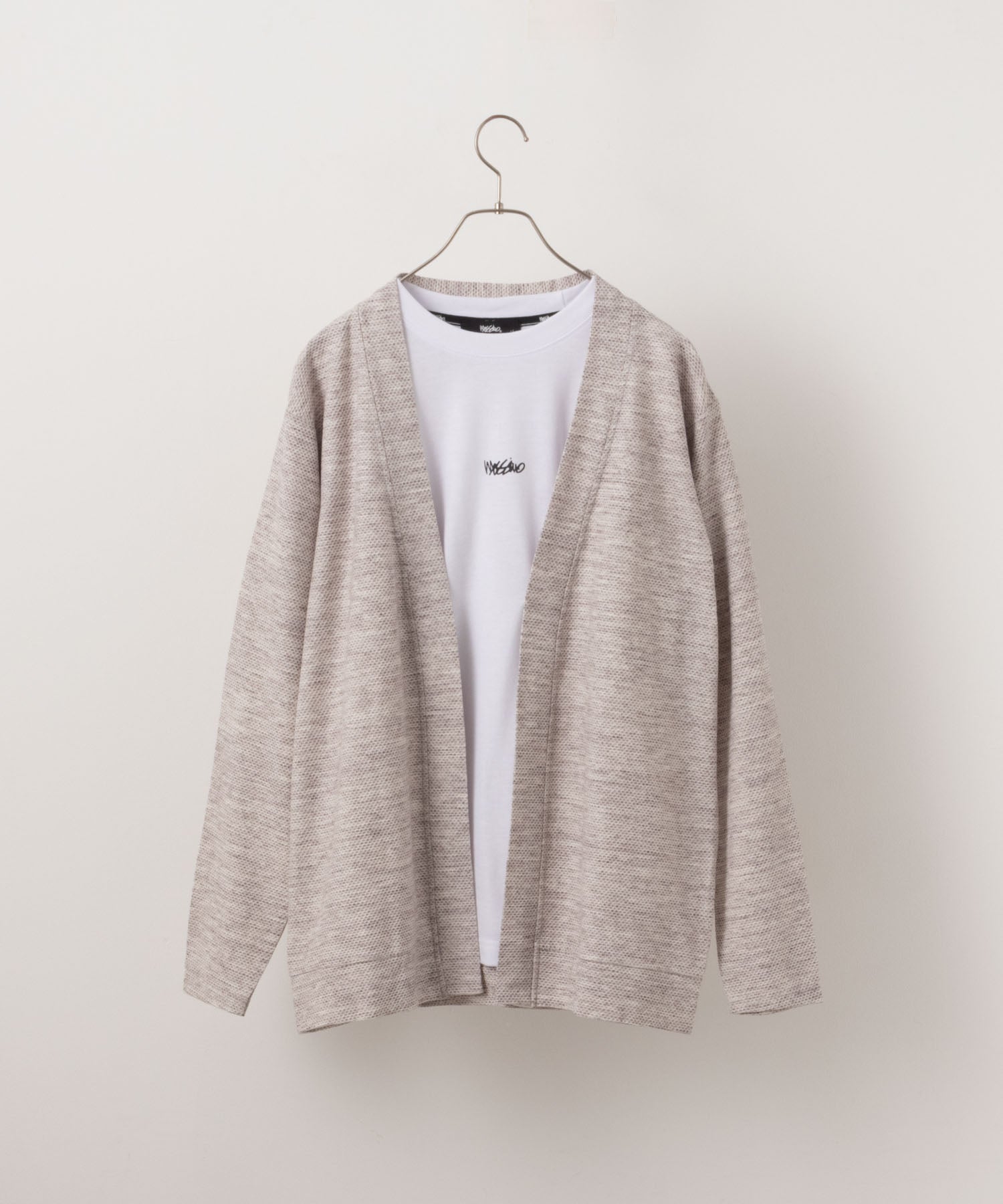 マックハウス Mac-House MOSSIMO モッシモ ハニカムカーディガンアンサンブル 4473ー1802