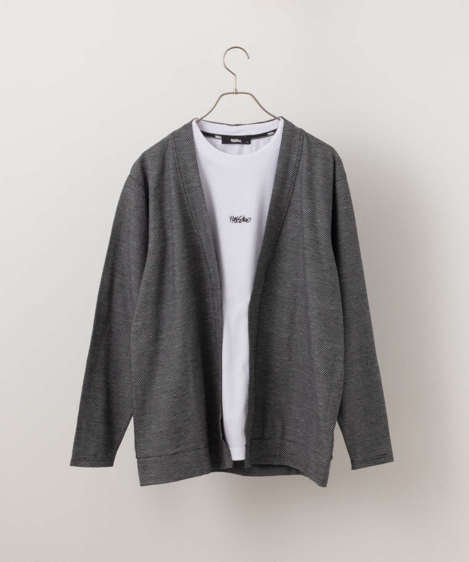 マックハウス Mac-House MOSSIMO モッシモ ハニカムカーディガンアンサンブル 4473ー1802