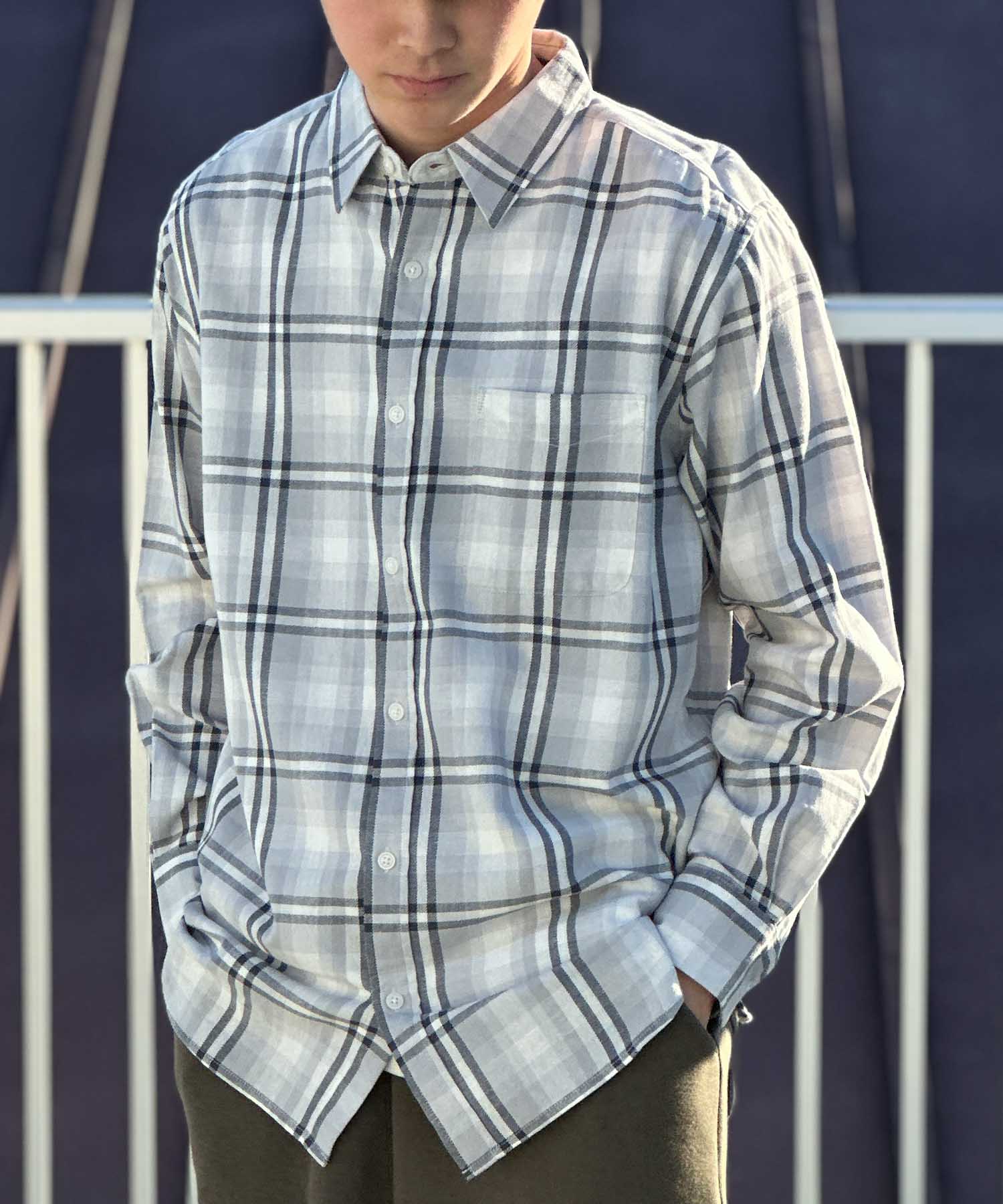 麥克豪斯 Mac-House 格子襯衫