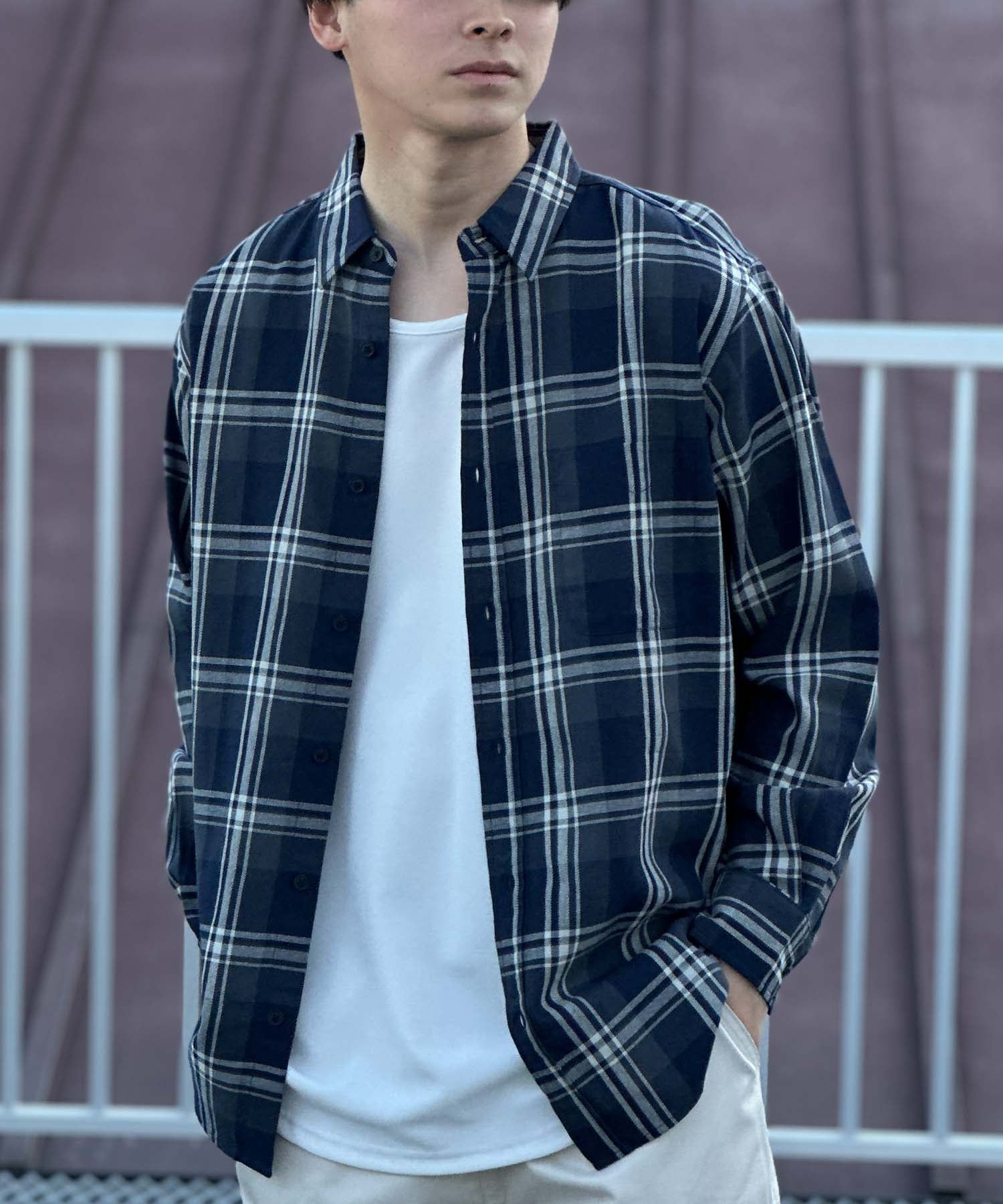 麥克豪斯 Mac-House 格子襯衫