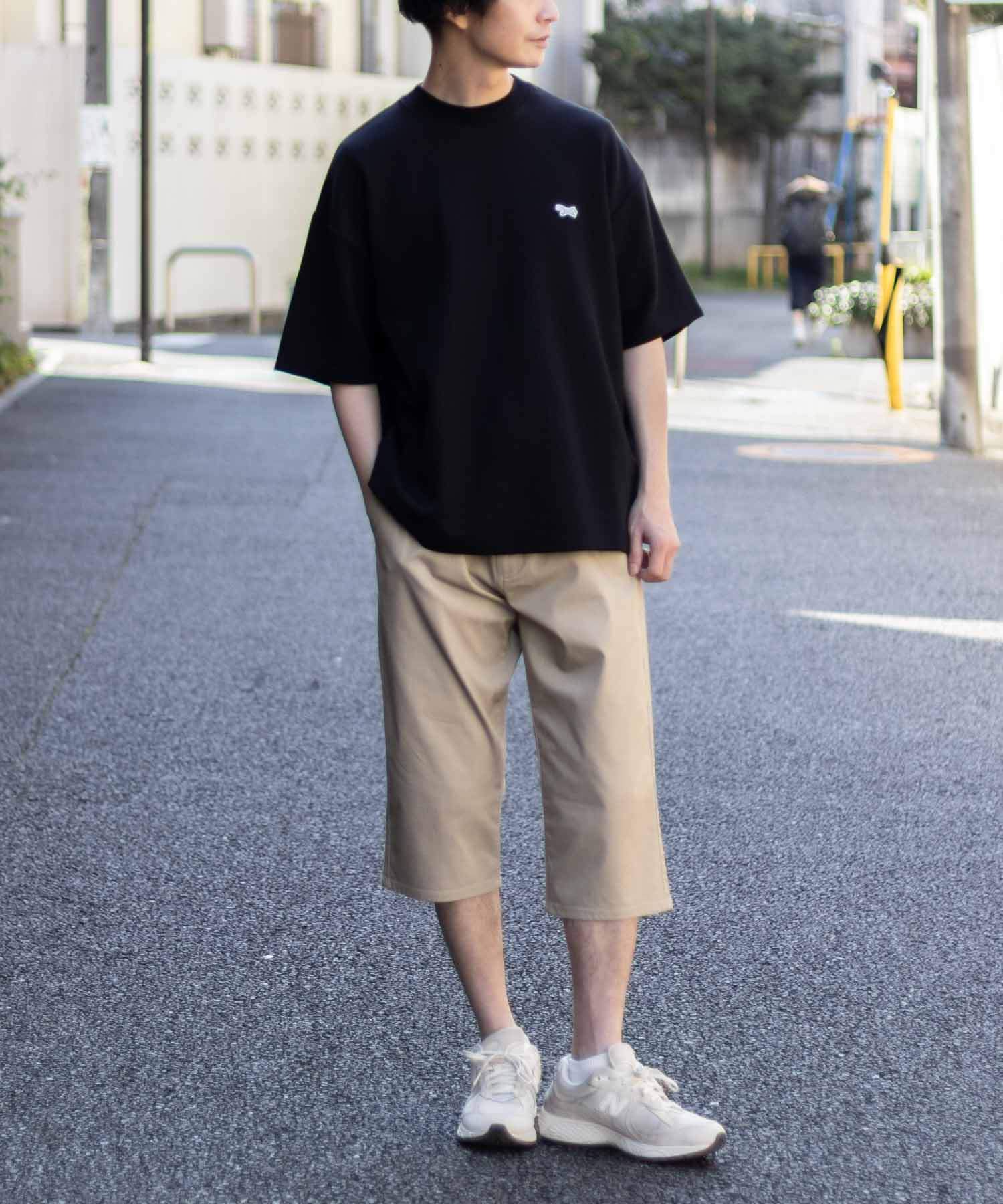マックハウス Mac-House NAVY 裏メッシュドビークロップドパンツ （ブラック） ブラック