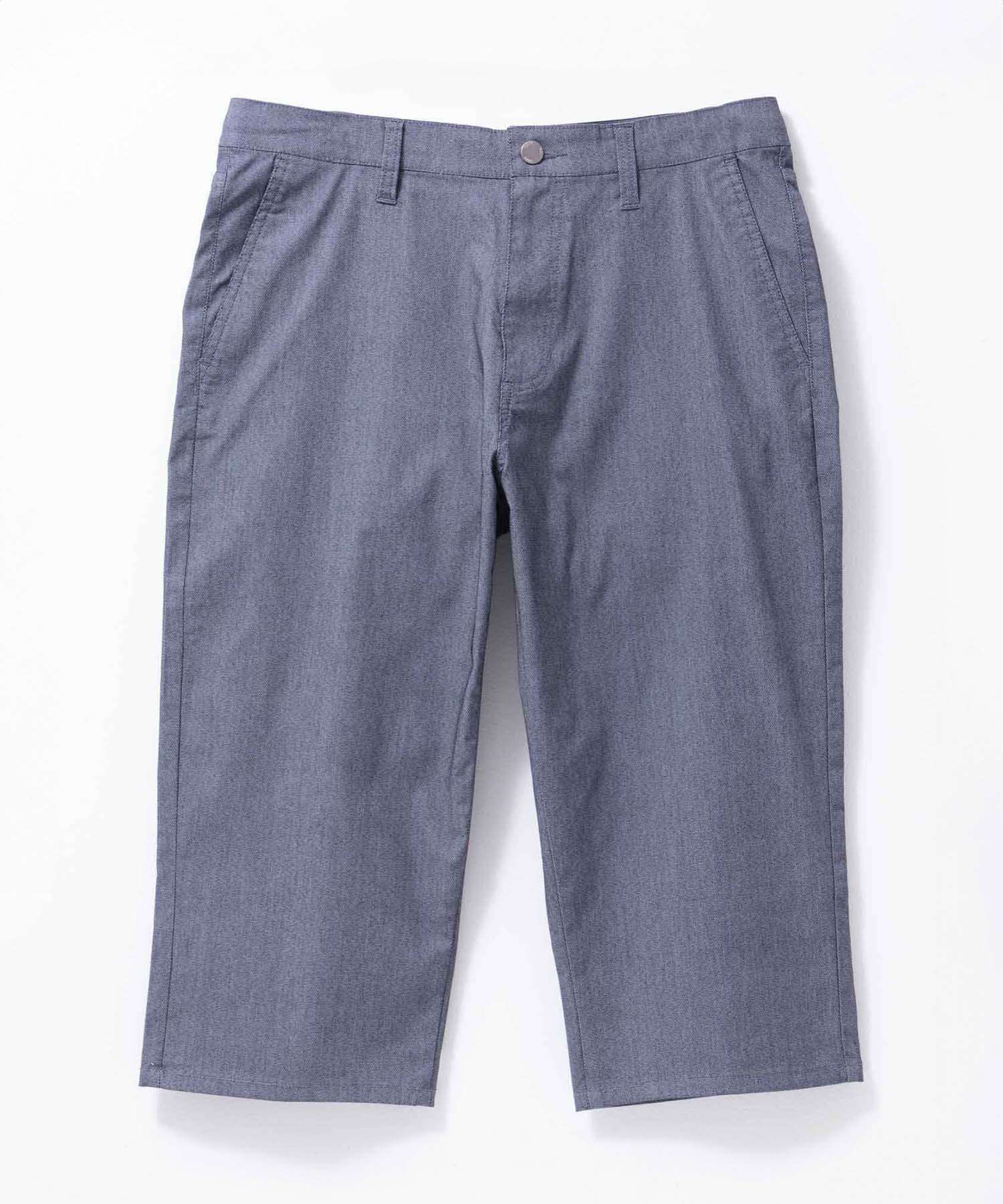 マックハウス Mac-House NAVY 裏メッシュドビークロップドパンツ （ブラック） ブラック