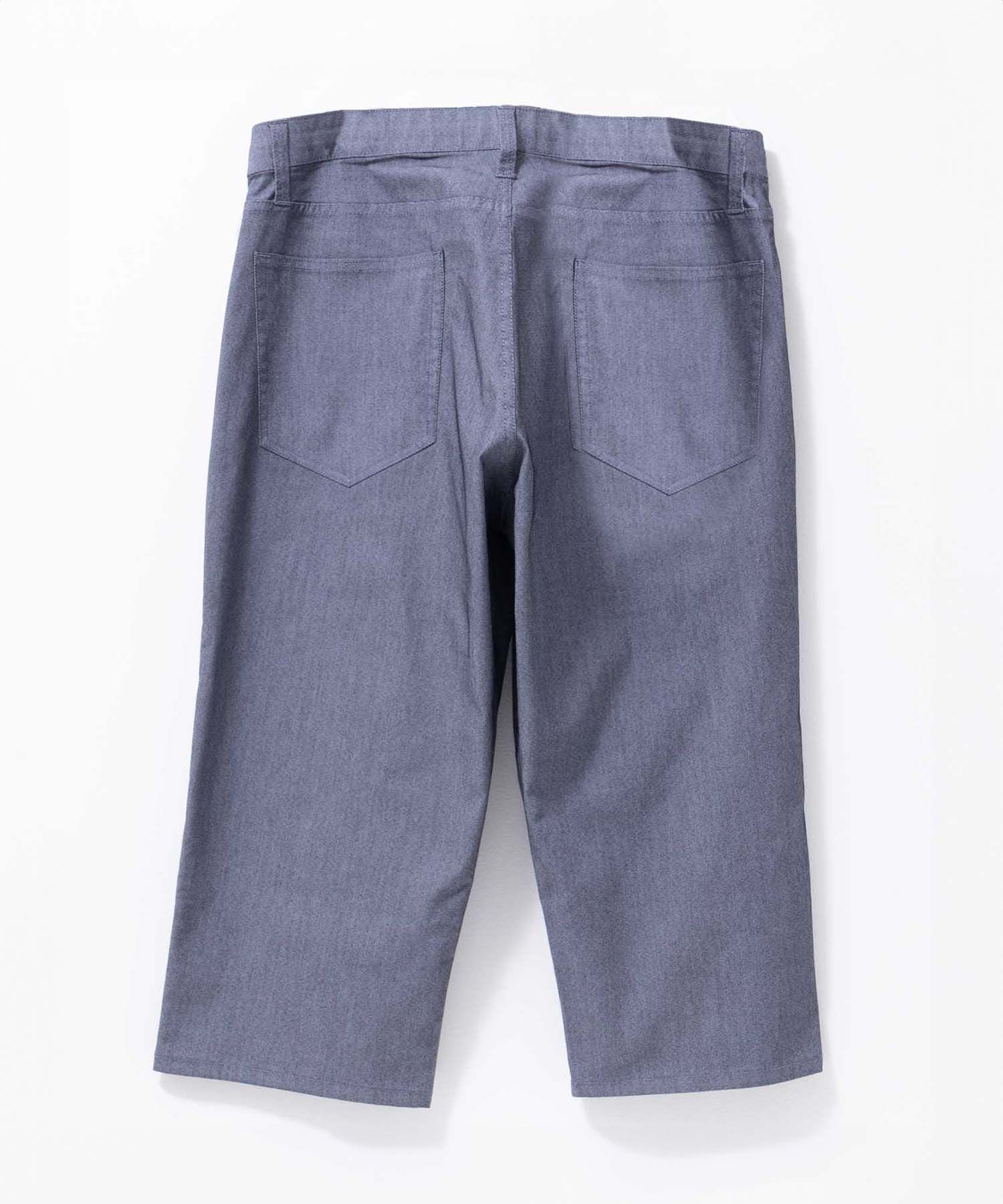 マックハウス Mac-House NAVY 裏メッシュドビークロップドパンツ （ブラック） ブラック