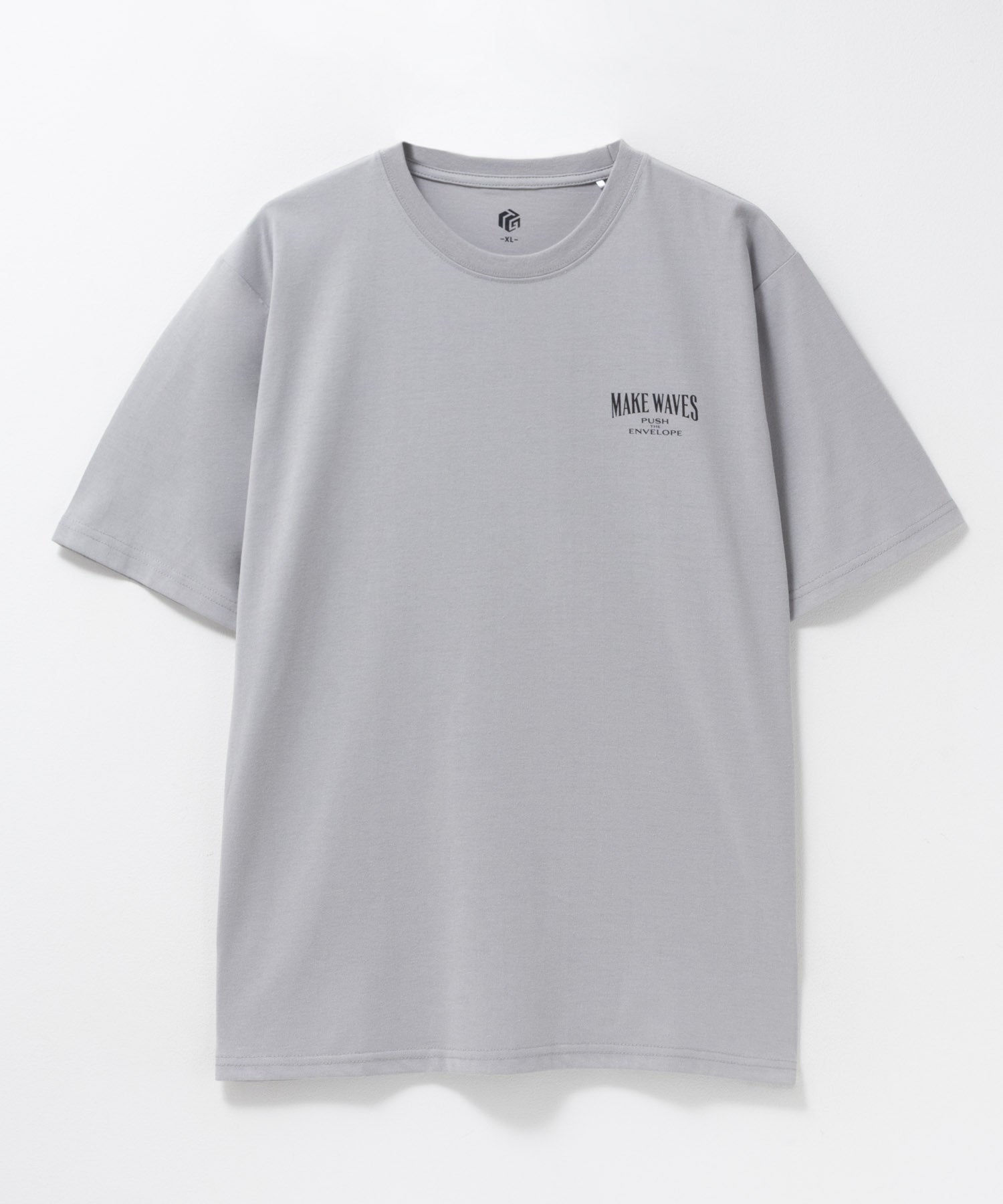 マックハウス Mac-House メッセージデザインプリント半袖Tシャツ （アイボリー） アイボリー