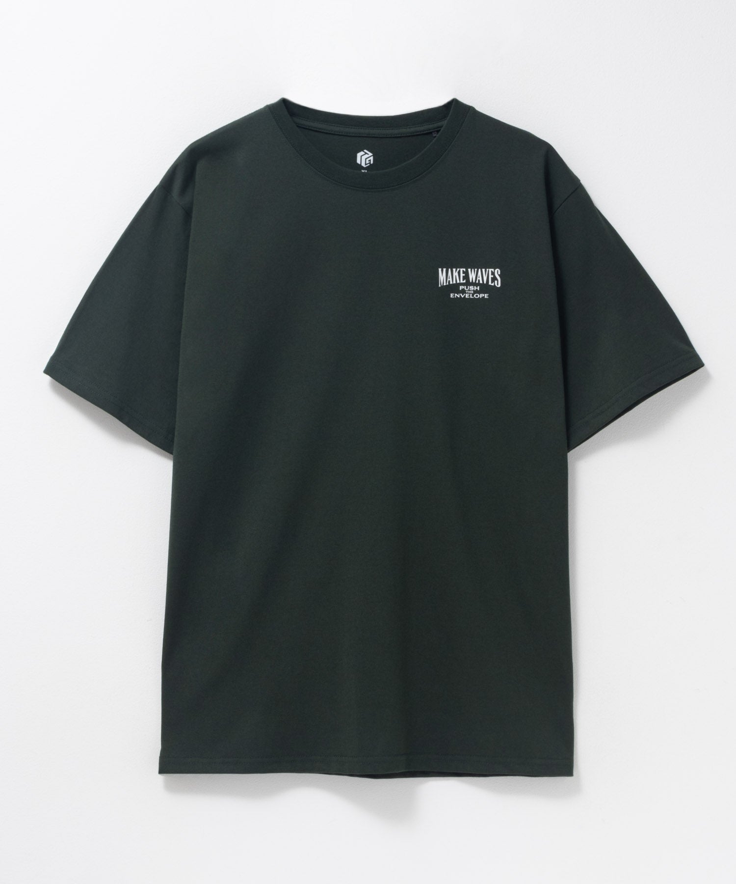 マックハウス Mac-House メッセージデザインプリント半袖Tシャツ （アイボリー） アイボリー