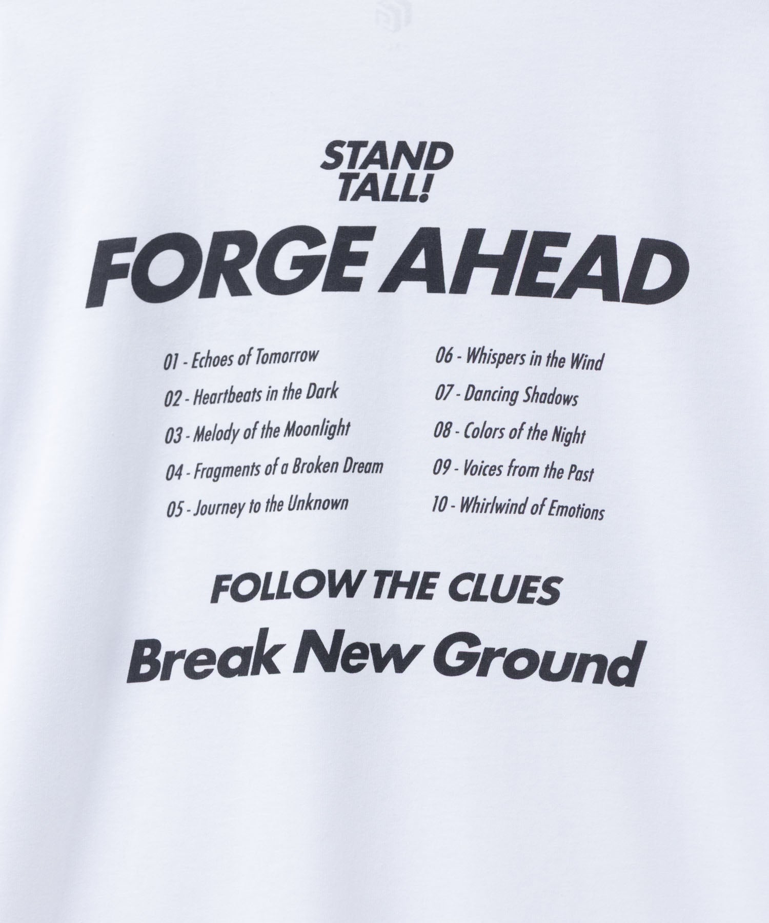 マックハウス Mac-House メッセージデザインプリント半袖Tシャツ （アイボリー） アイボリー