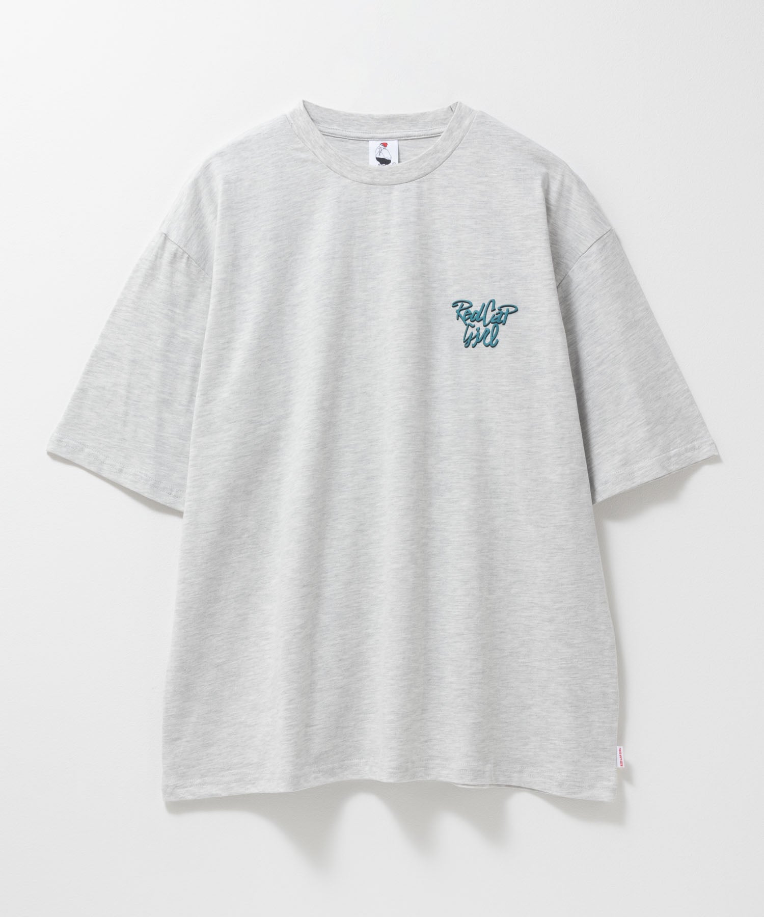 マックハウス Mac-House 天竺バックプリントTシャツ （チャコール） チャコール