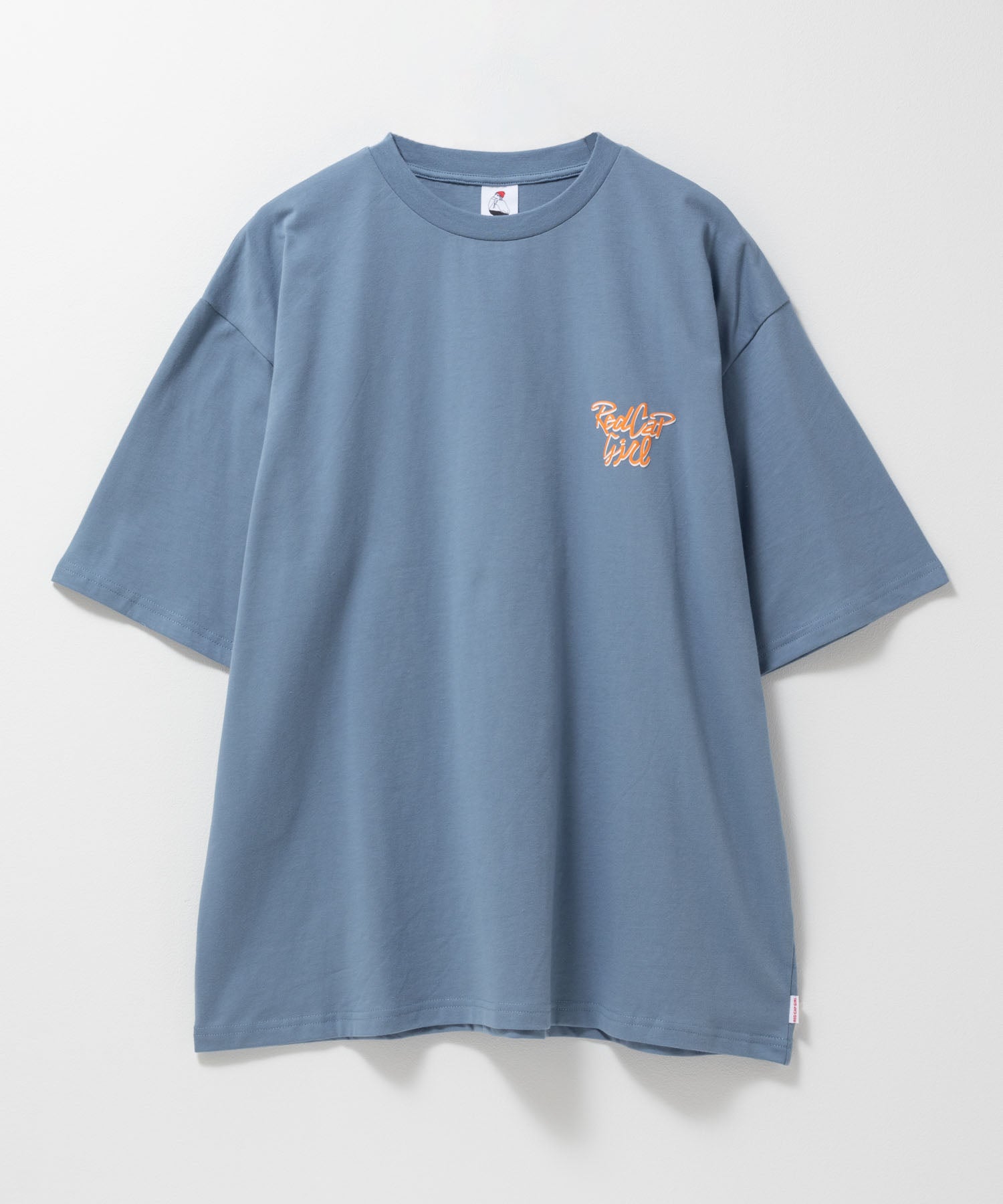 マックハウス Mac-House 天竺バックプリントTシャツ （チャコール） チャコール