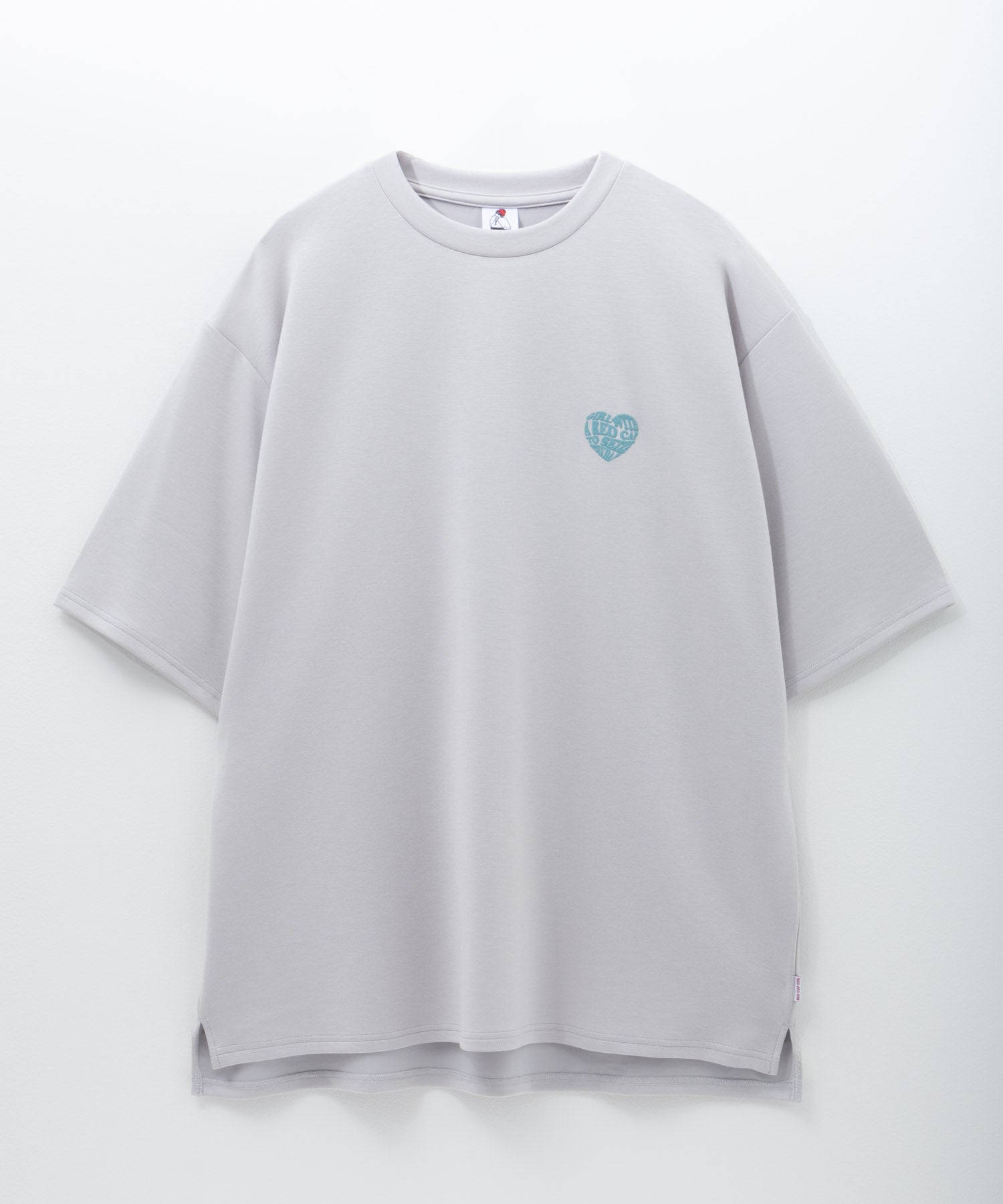 マックハウス Mac-House ポンチ素材バックプリントTシャツ （ライトグレー） ライトグレー