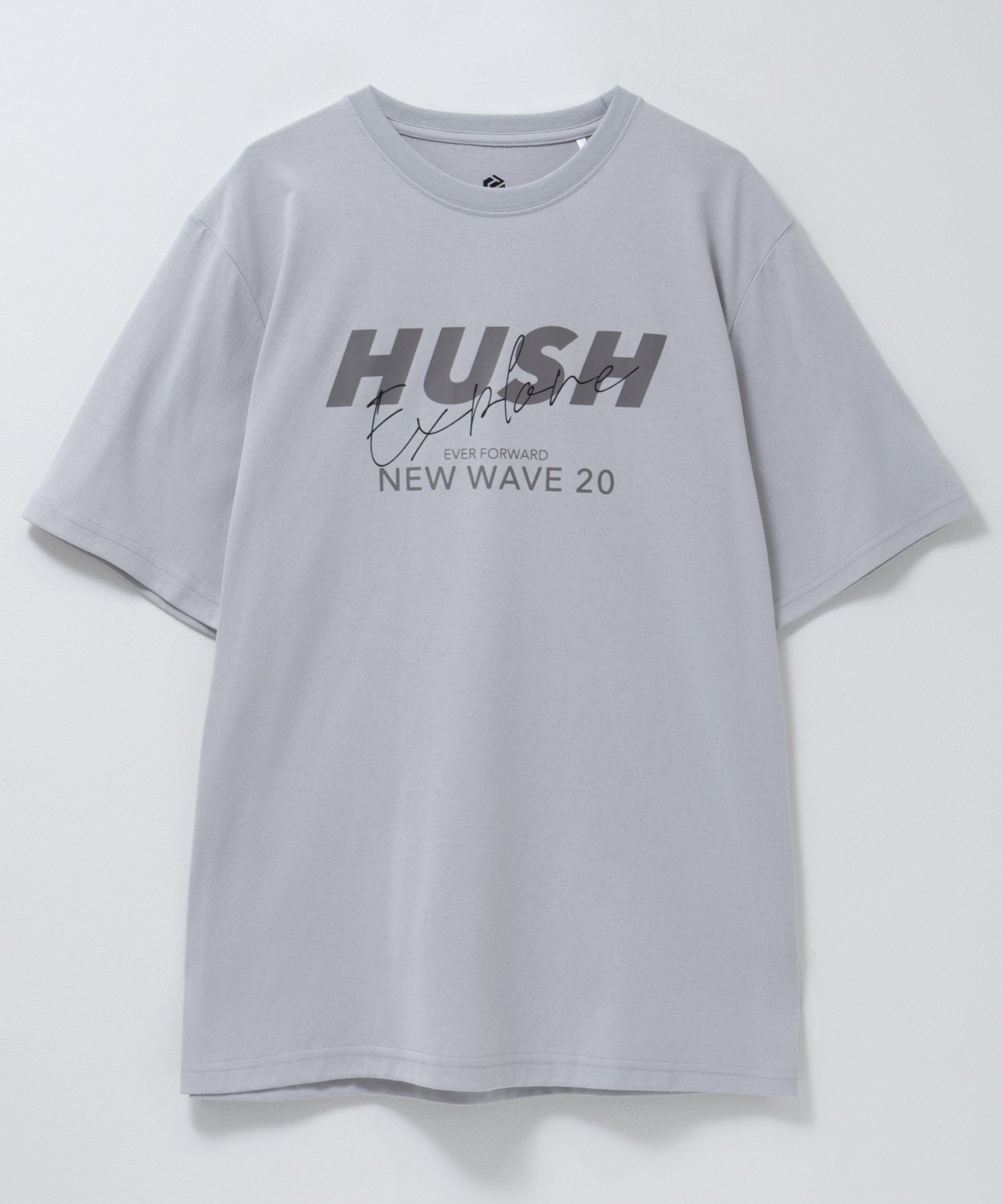 マックハウス Mac-House ロゴプリント半袖Tシャツ （グレー） グレー
