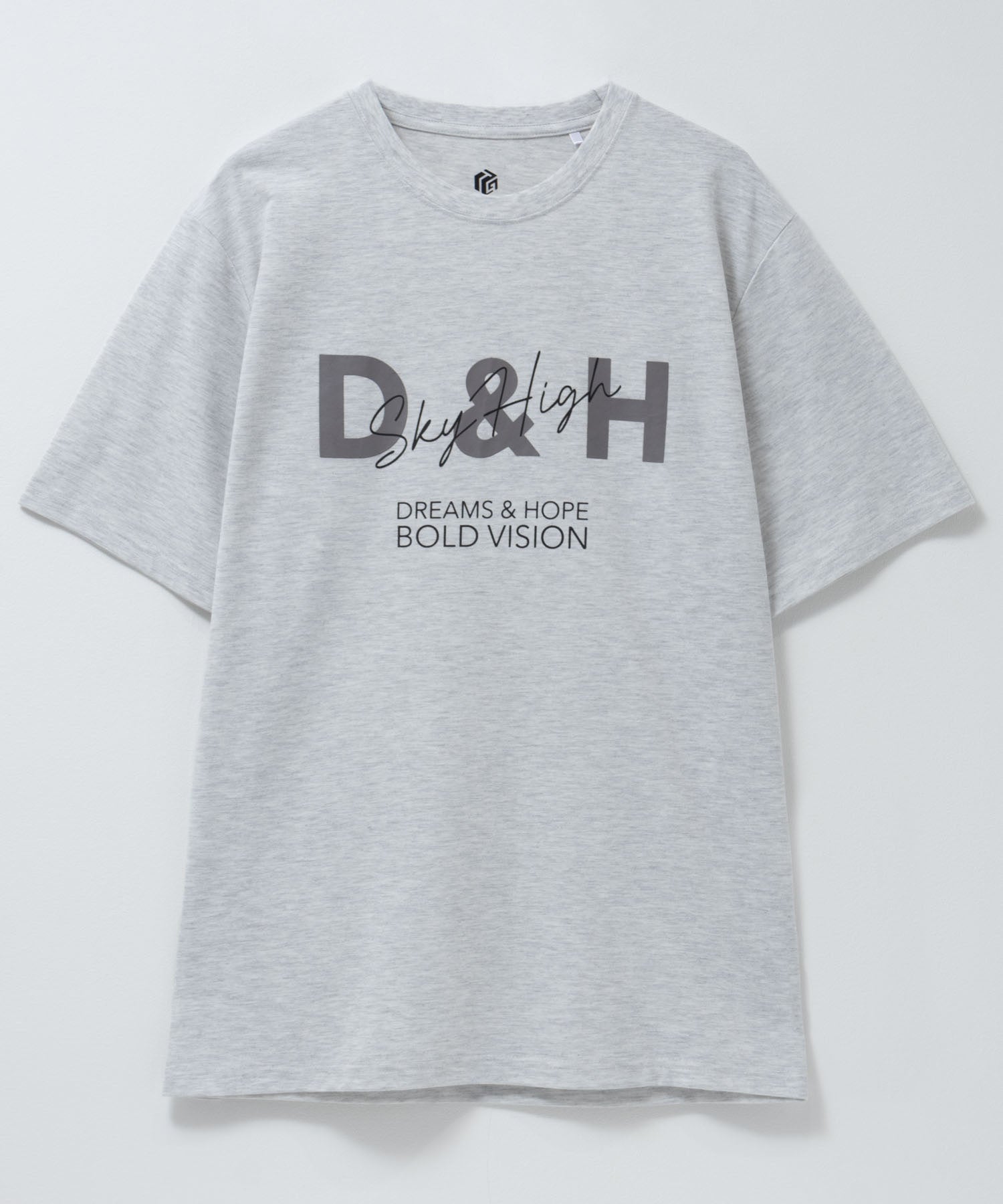 マックハウス Mac-House ロゴプリント半袖Tシャツ （アイボリー） アイボリー