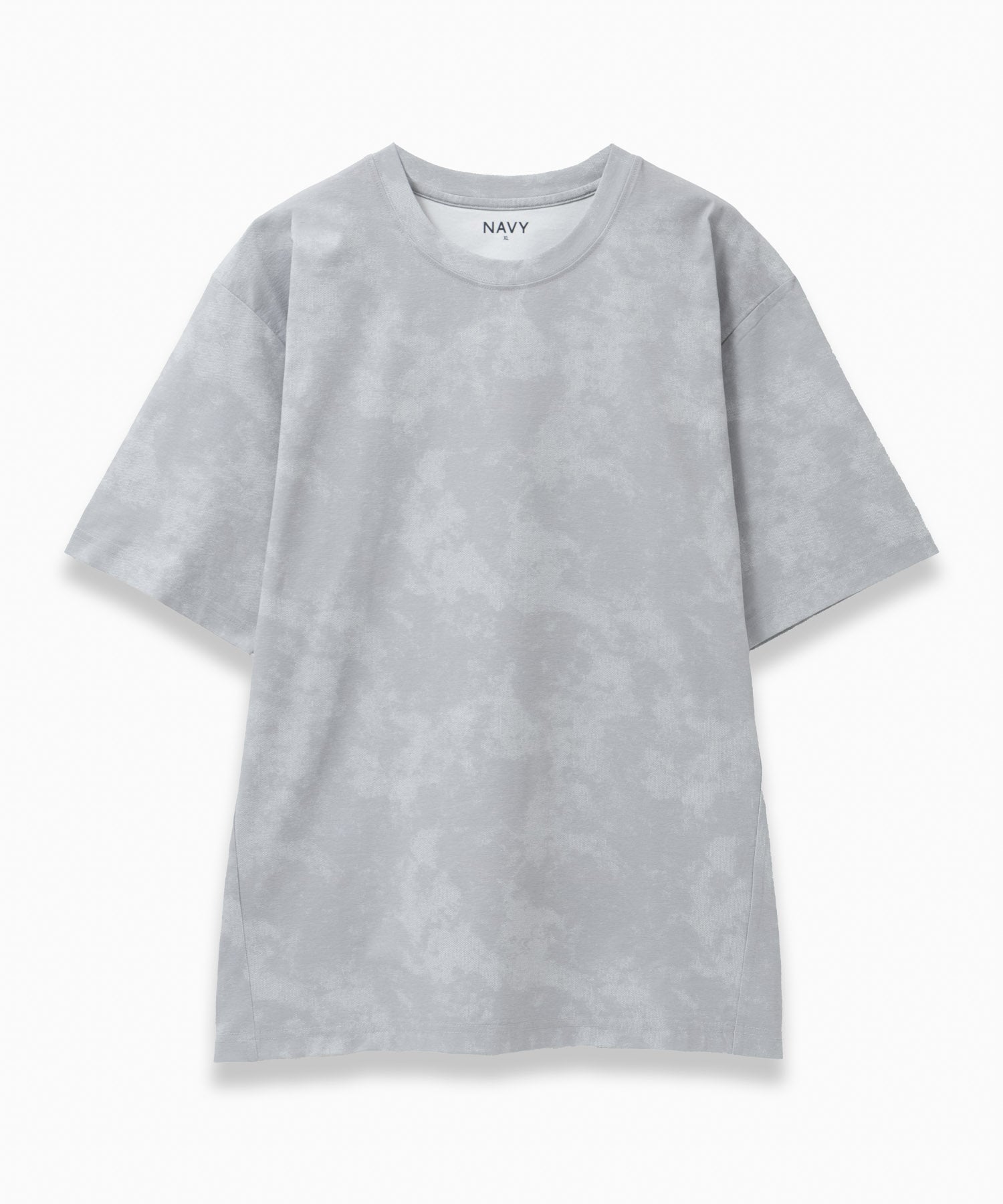 マックハウス Mac-House ドライストレッチ総柄Tシャツ （ブラック） ブラック