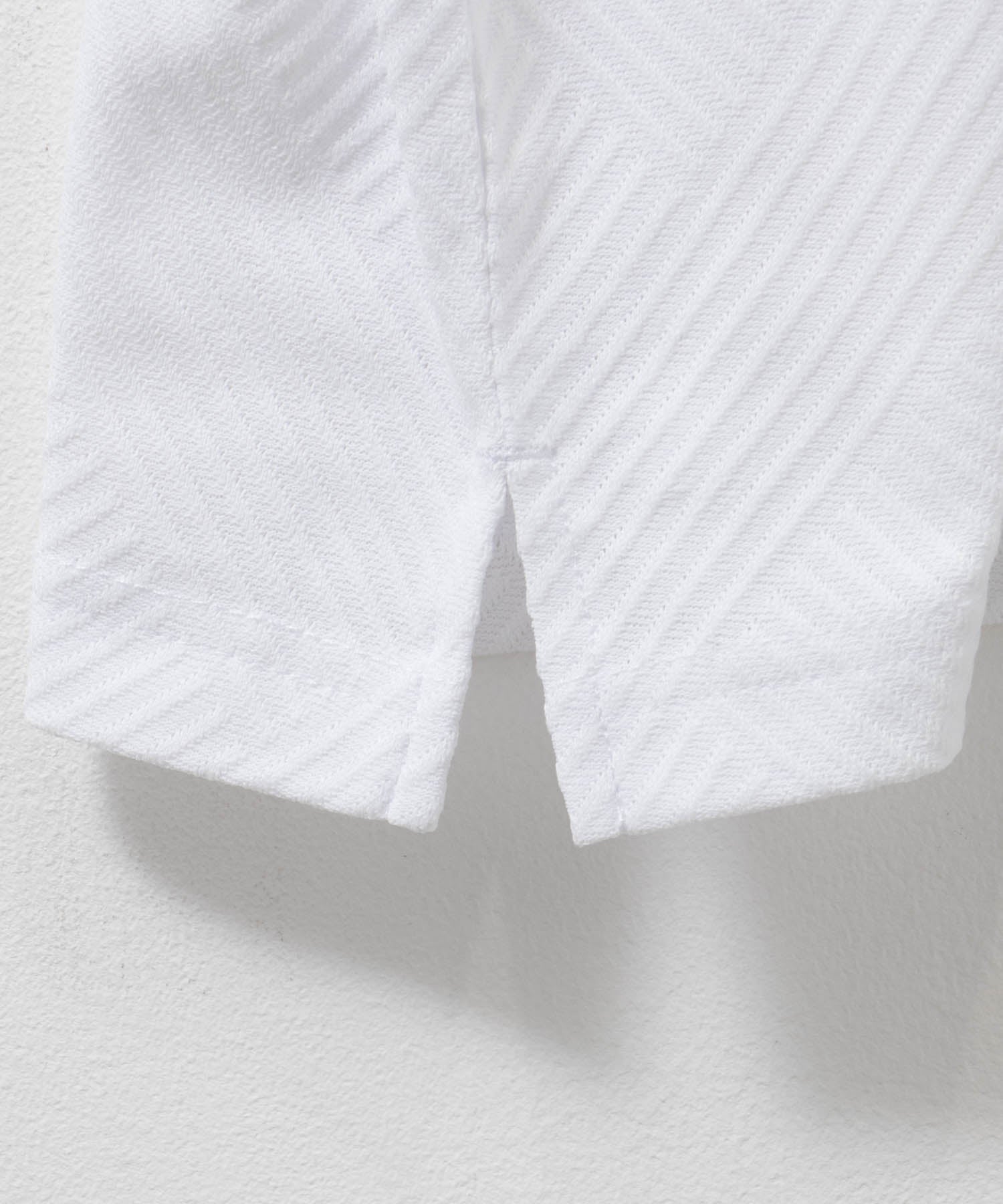 マックハウス Mac-House リンクスジャカードTシャツ （ブラック） ブラック