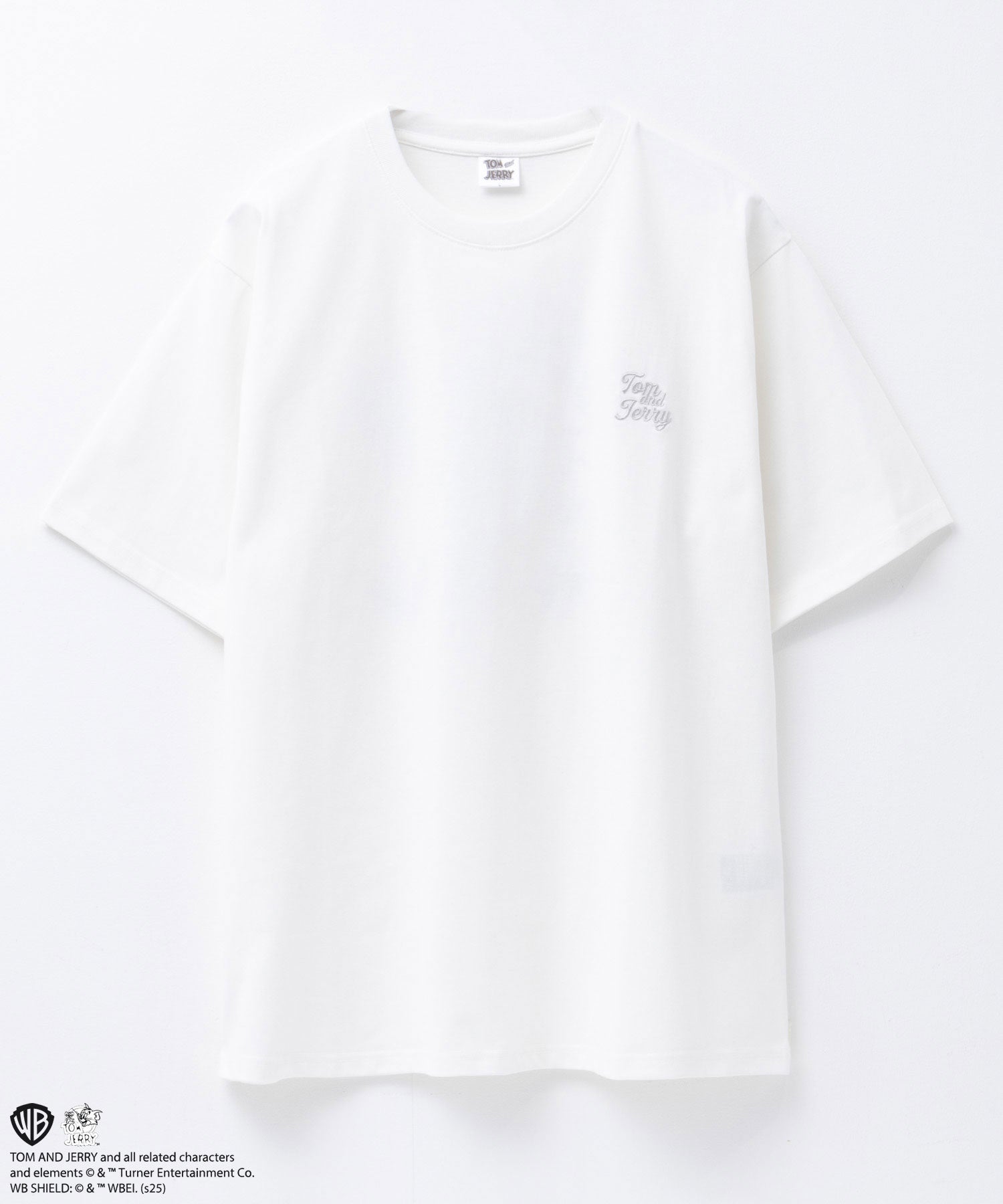 マックハウス Mac-House Tom and Jerry 合皮Tシャツ （オフホワイト） オフホワイト