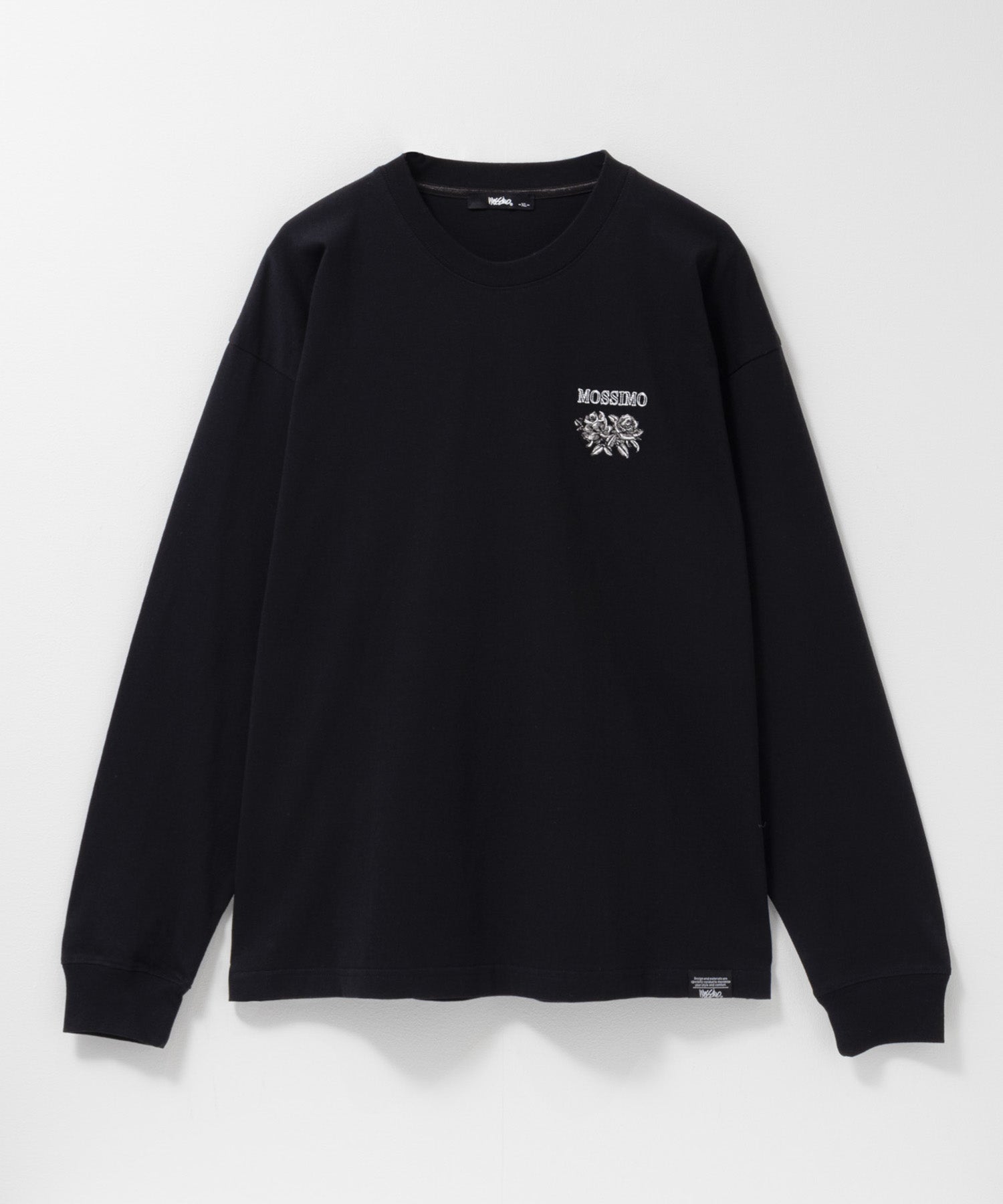 マックハウス Mac-House モノトーンデザイン長袖Tシャツ （ダークサックス） ダークサックス