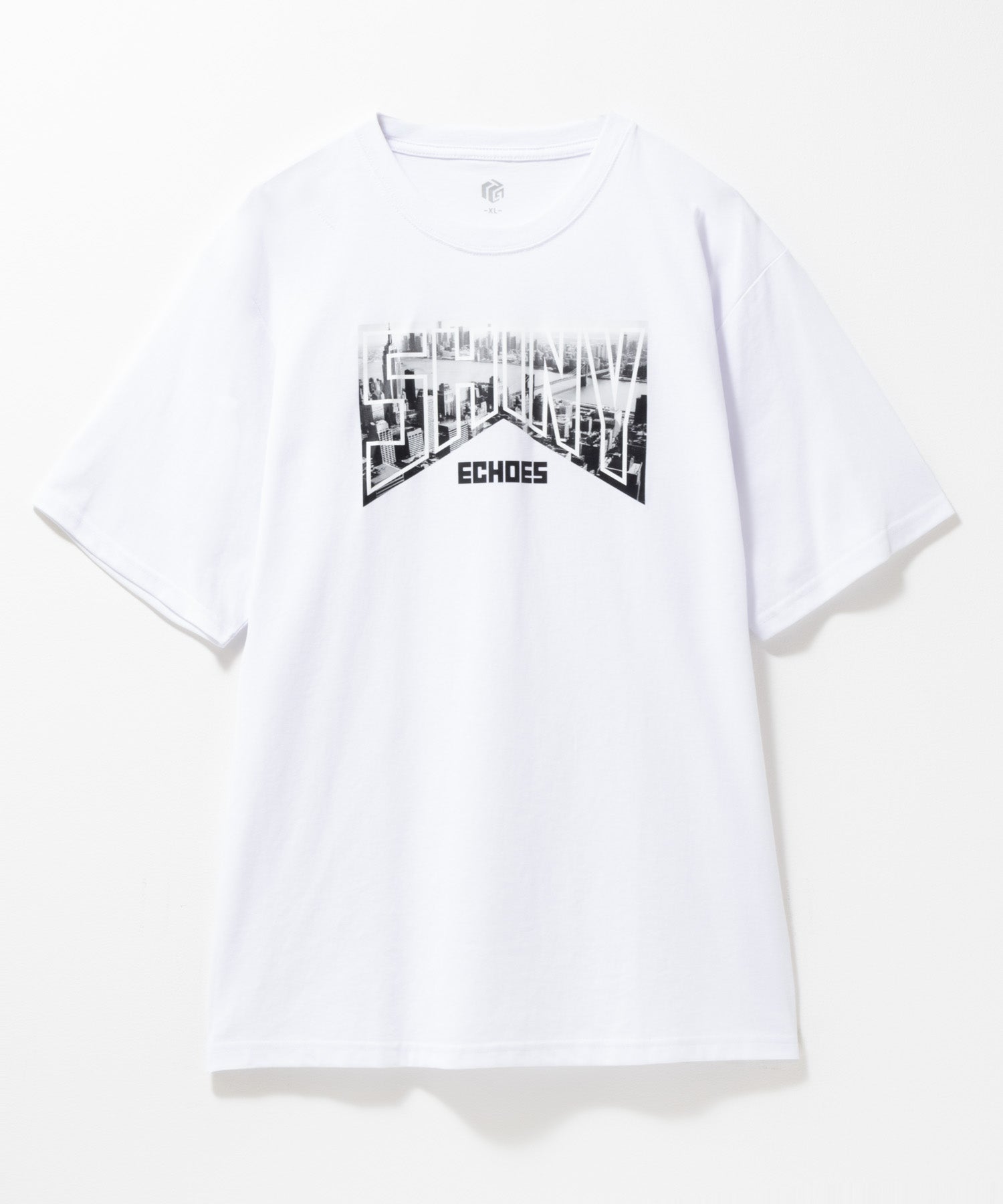 マックハウス Mac-House フォトデザイン半袖Tシャツ （ブラック） ブラック