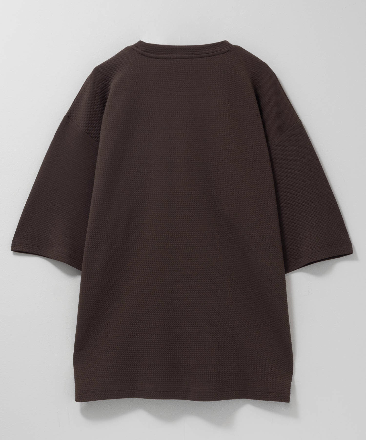 マックハウス Mac-House AIR Smoosy ドライワッフル5分袖Tシャツ （ライトグレー） ライトグレー