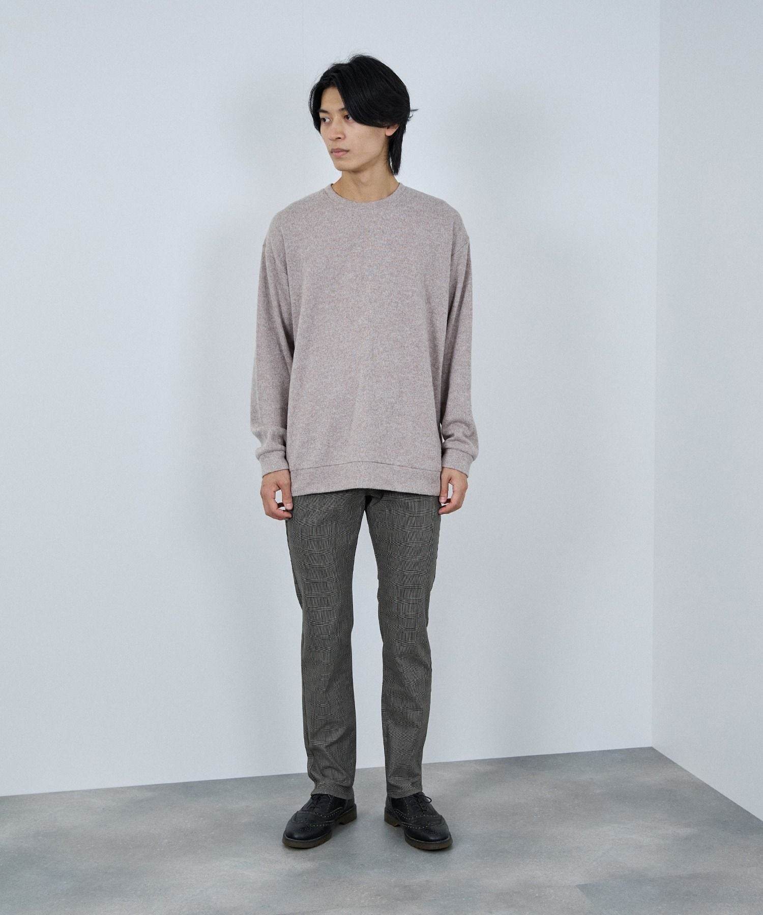 マックハウス Mac-House MAC HEAT 裏起毛ストレートパンツ （ブラック） ブラック