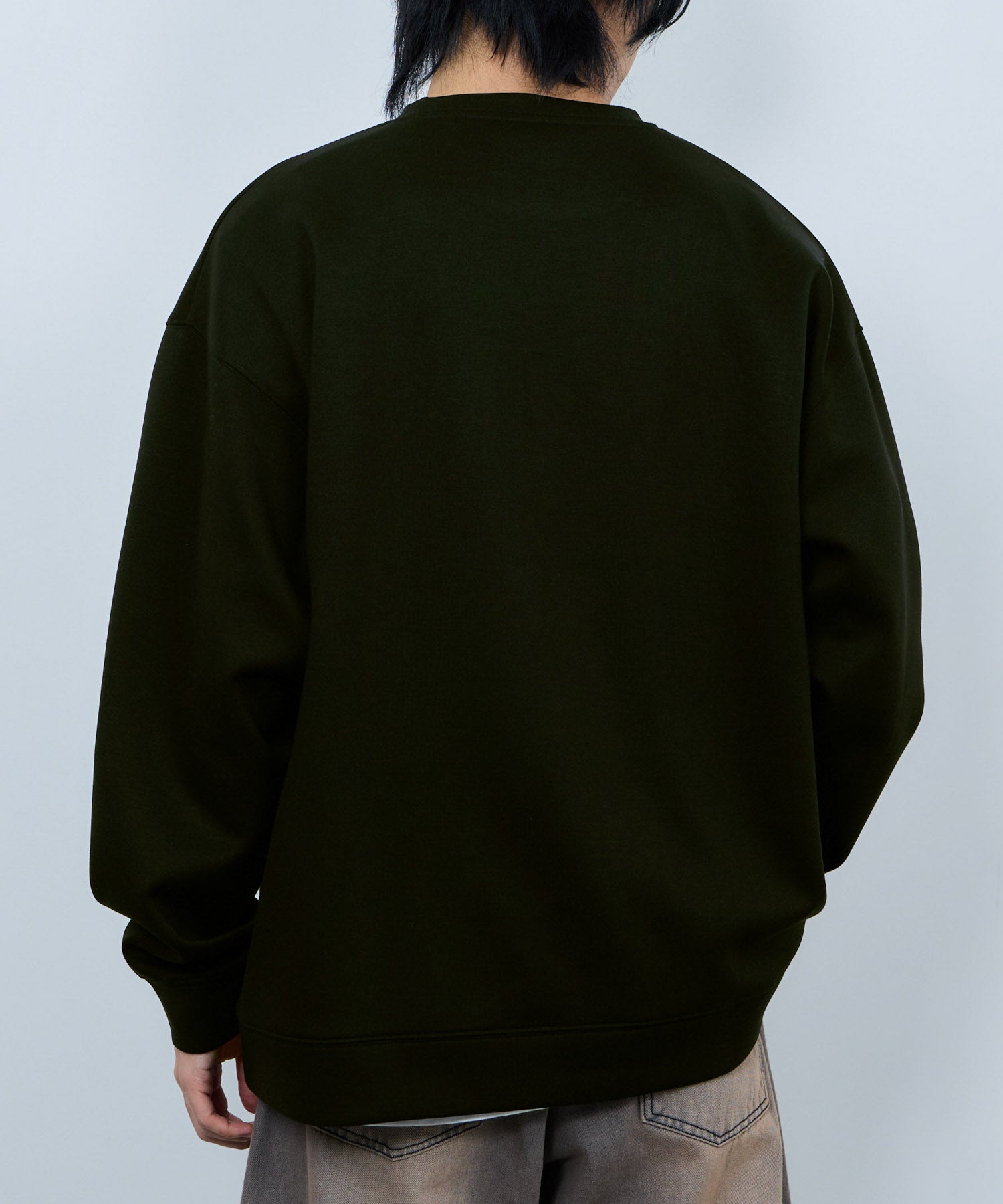 マックハウス Mac-House ヒゲダンボールトレーナー （グレージュ） グレージュ