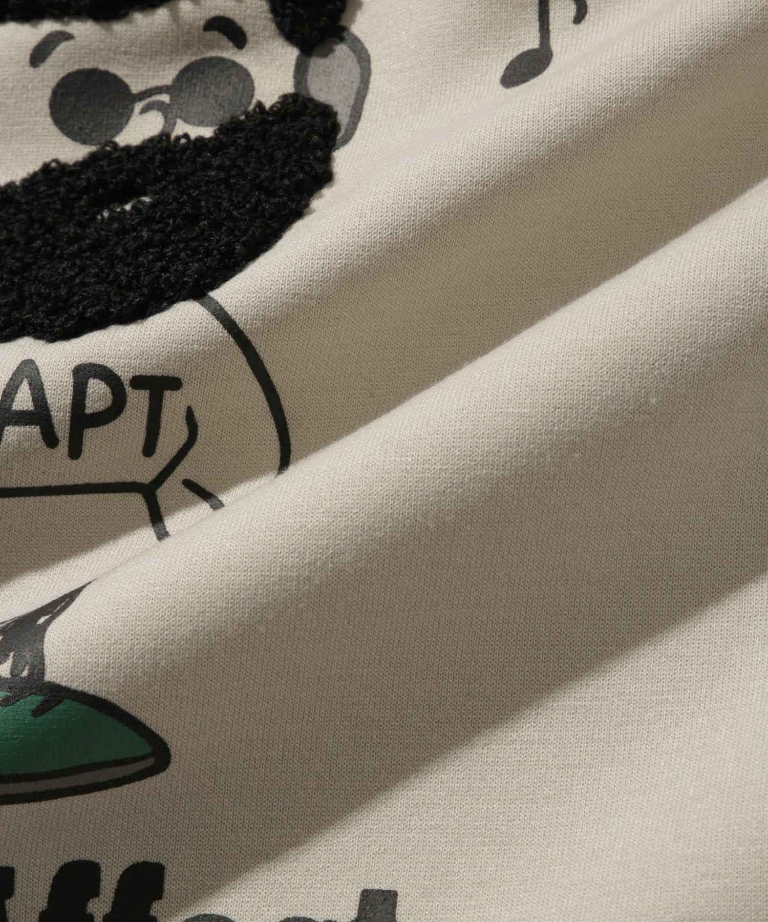 マックハウス Mac-House ヒゲダンボールトレーナー （グレージュ） グレージュ