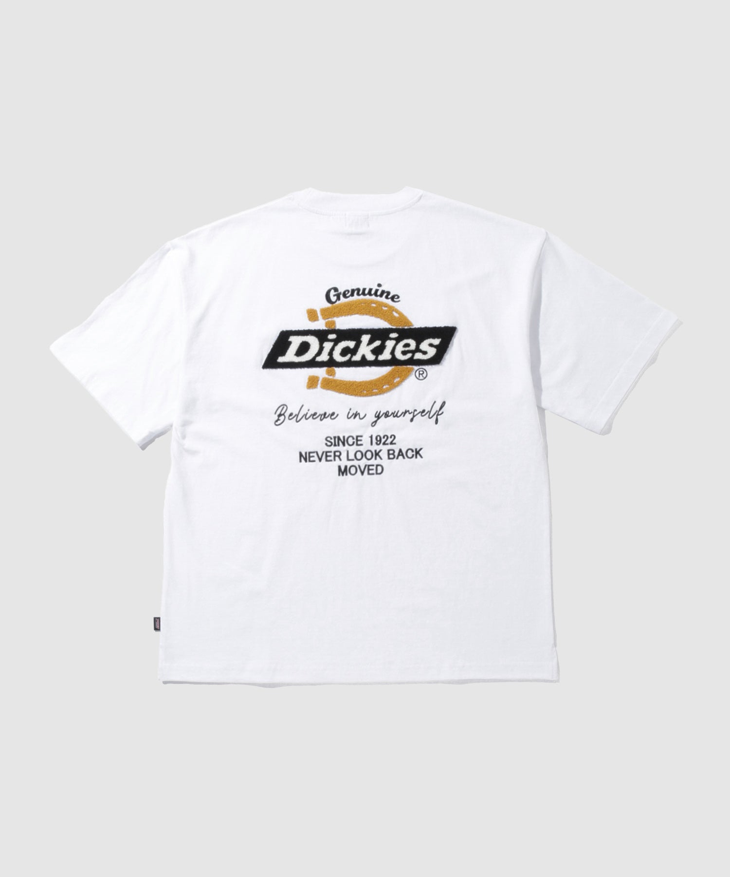 マックハウス Mac-House バックロゴ刺繍Tシャツ （スミクロ） スミクロ
