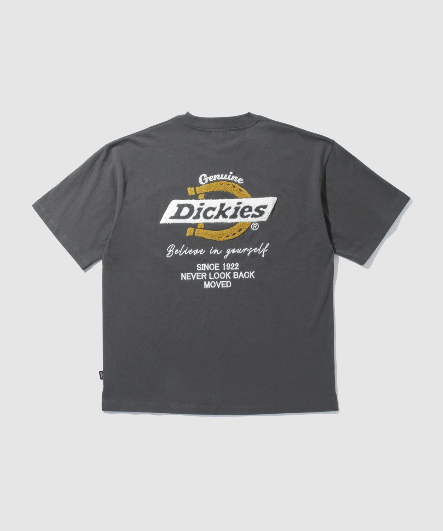 マックハウス Mac-House バックロゴ刺繍Tシャツ （スミクロ） スミクロ