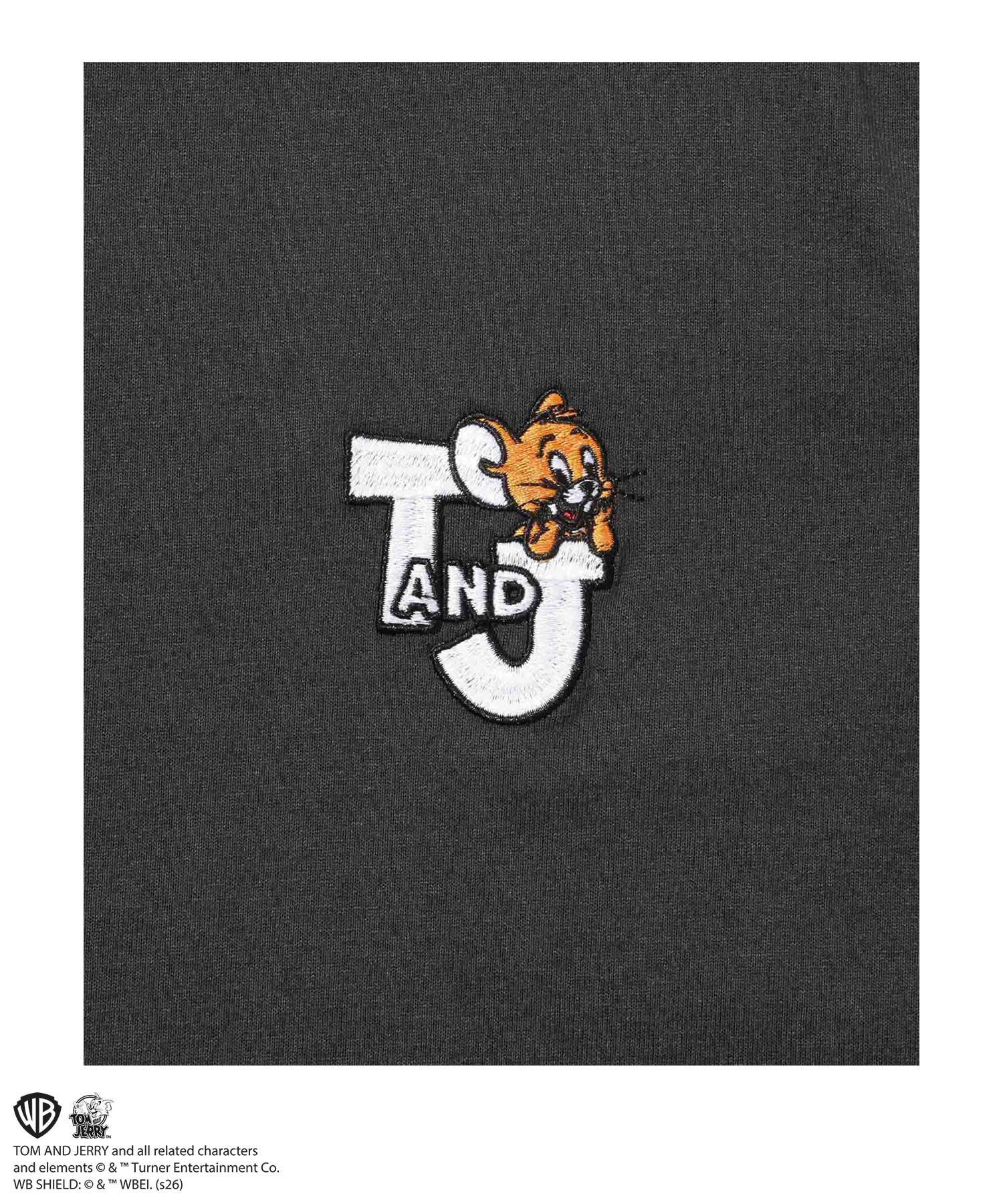 マックハウス Mac-House Tom and Jerry ラインストーンTシャツ （オフホワイト） オフホワイト