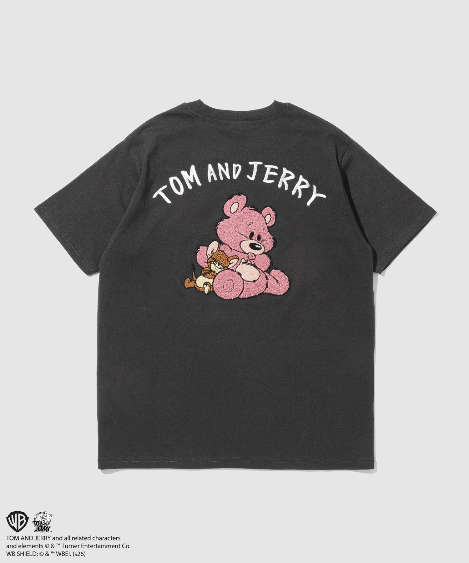 マックハウス Mac-House Tom and Jerry サガラ刺繍Tシャツ （オフホワイト） オフホワイト