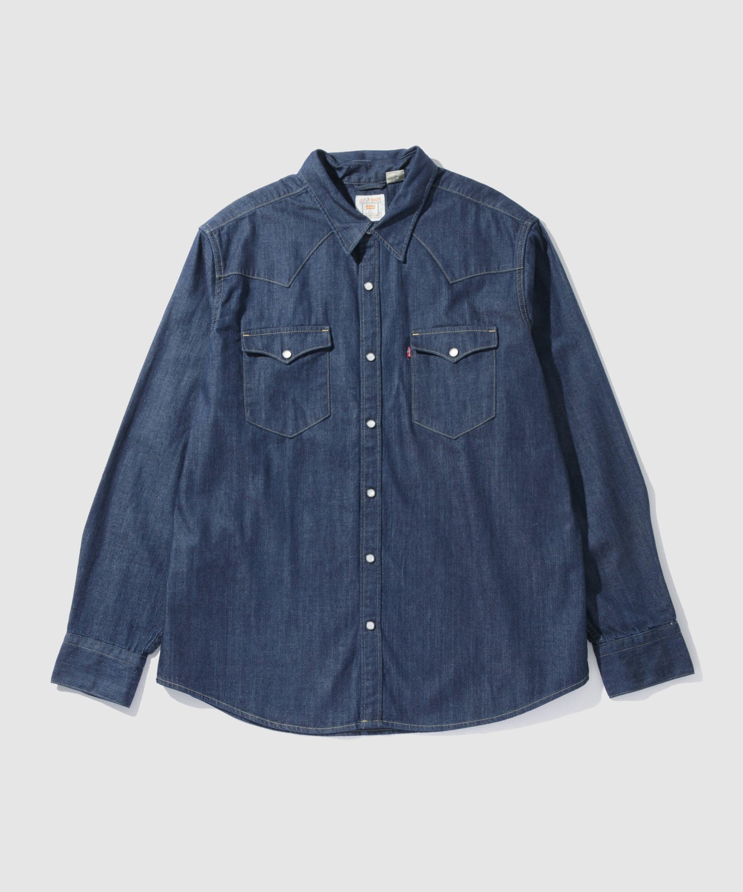 マックハウス Mac-House WESTERN SHIRTS ウエスタンデニムシャツ （ダークブルー） ダークブルー