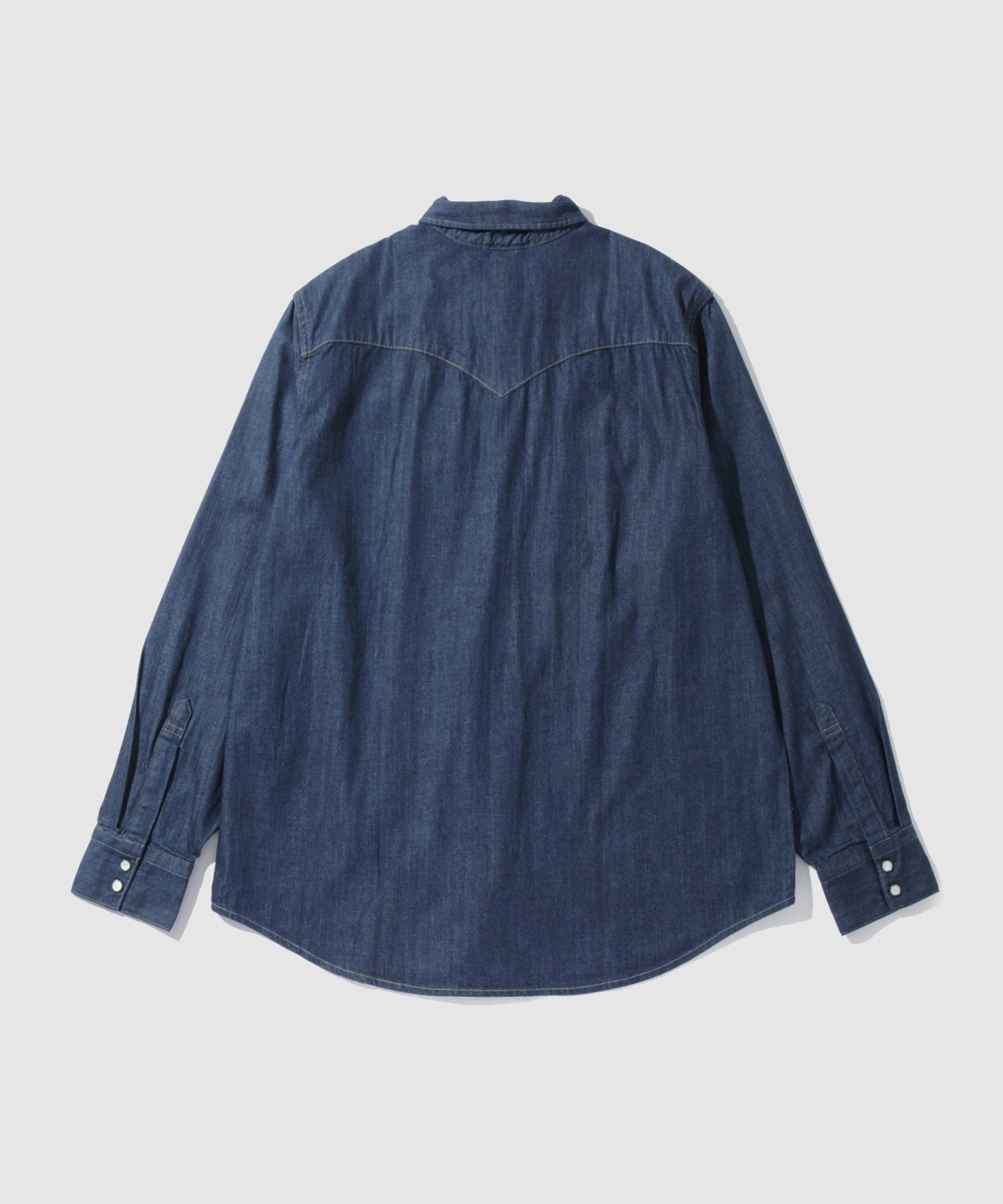 マックハウス Mac-House WESTERN SHIRTS ウエスタンデニムシャツ （ダークブルー） ダークブルー