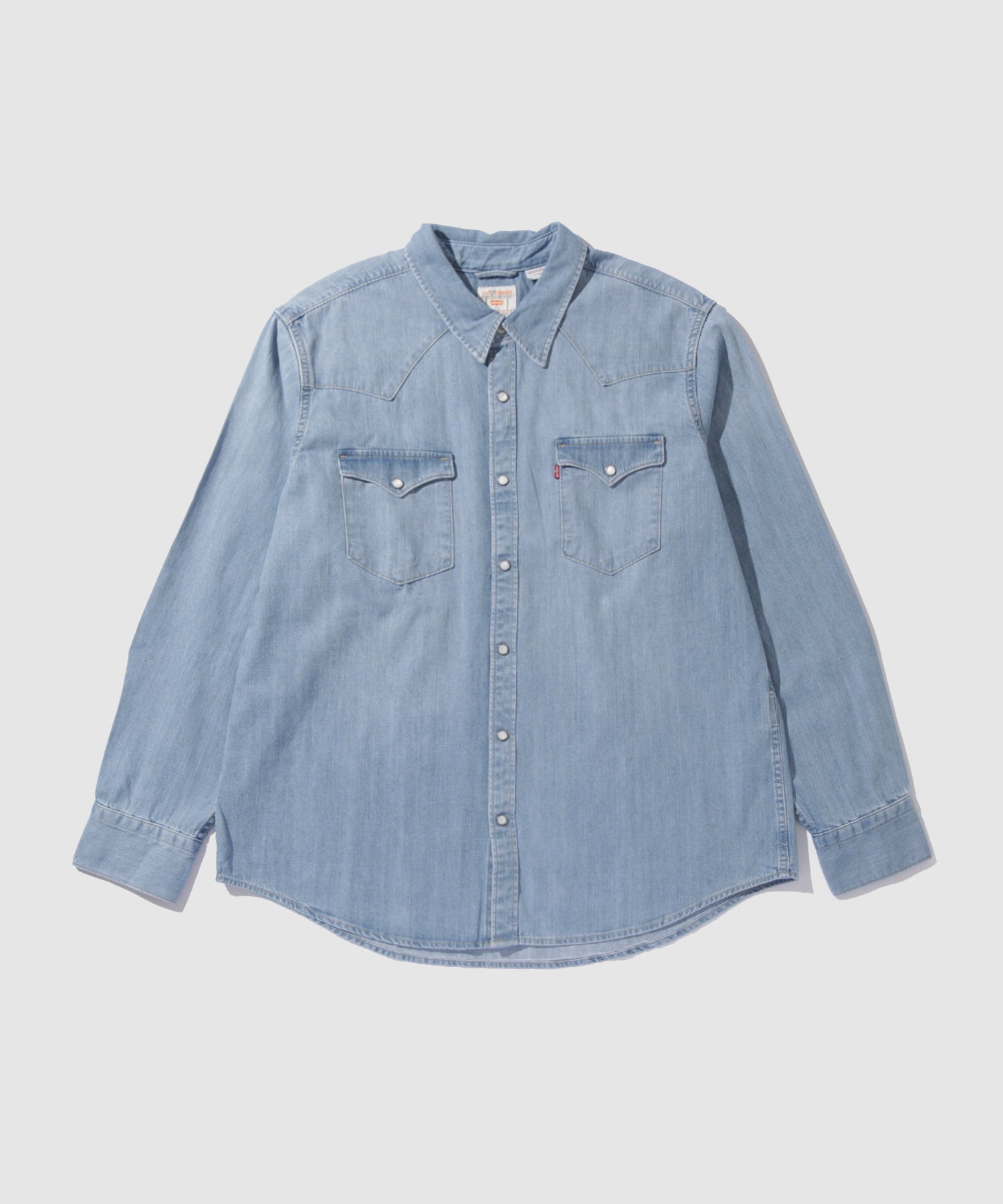 マックハウス Mac-House WESTERN SHIRTS ウエスタンデニムシャツ （ライトブルー） ライトブルー