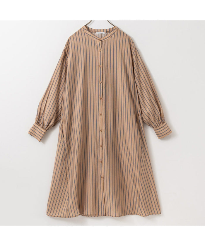 麥克豪斯 Mac-House 奧黛麗襯衫連衣裙 132ー4476