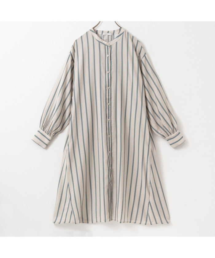 麥克豪斯 Mac-House 奧黛麗襯衫連衣裙 132ー4476