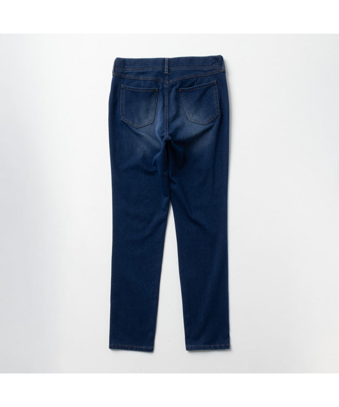 Mac-House NAVY navy Magic Legs Perfect Legs Fleece-Lined Leggings 352-9141-047
