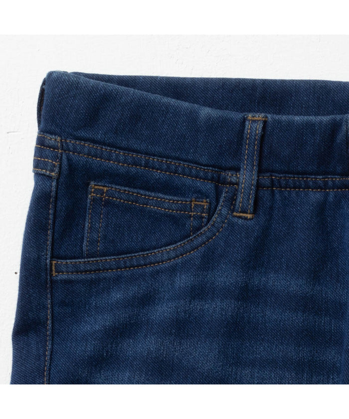 Mac-House NAVY navy Magic Legs Perfect Legs Fleece-Lined Leggings 352-9141-047