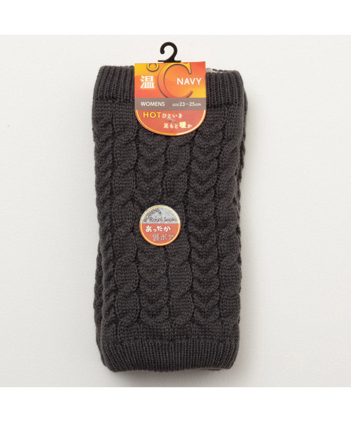 Mac-House NAVY navy Warm℃ Fleece-Lined Leg Warmers 53N65400