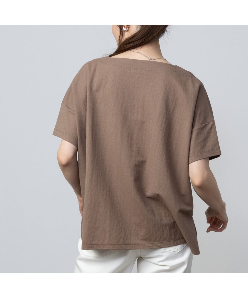 マックハウス Mac-House SARARI サラリ NAVY レギュラー丈Tシャツ MH846ー700