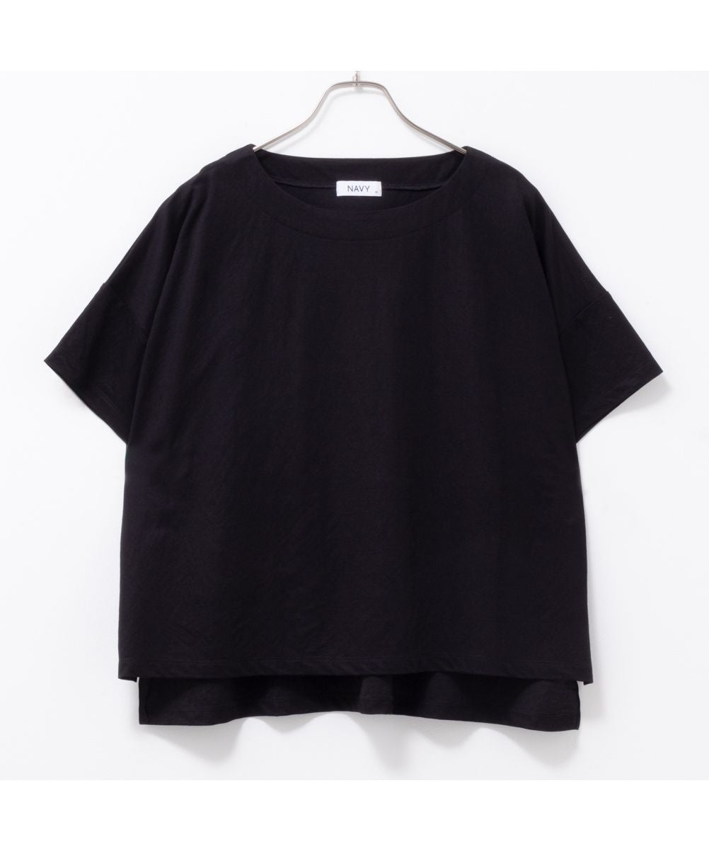 マックハウス Mac-House SARARI サラリ NAVY レギュラー丈Tシャツ MH846ー700