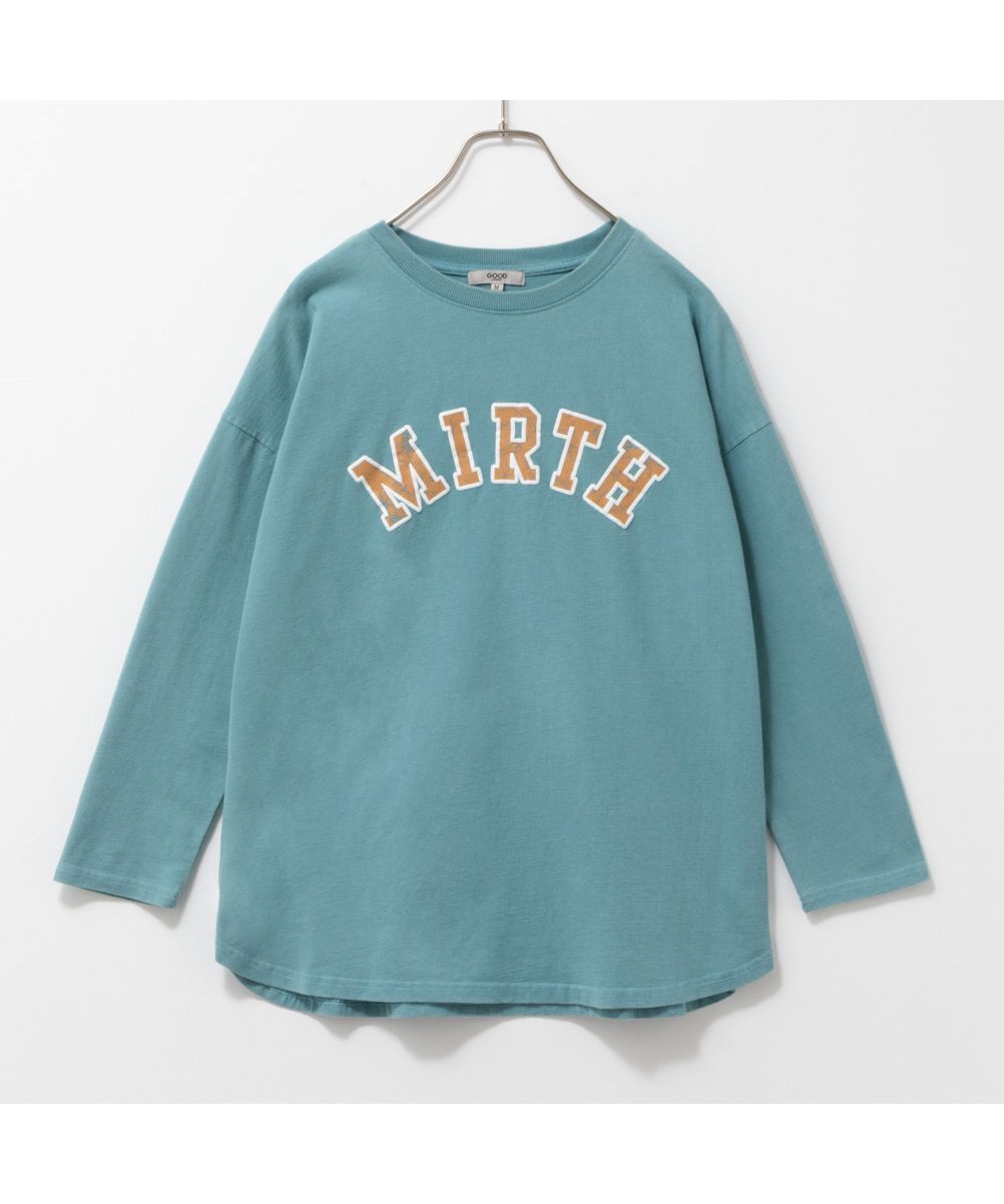 マックハウス Mac-House GOOD CREW グッド クルー フロストプリント長袖Tシャツ EGC240001