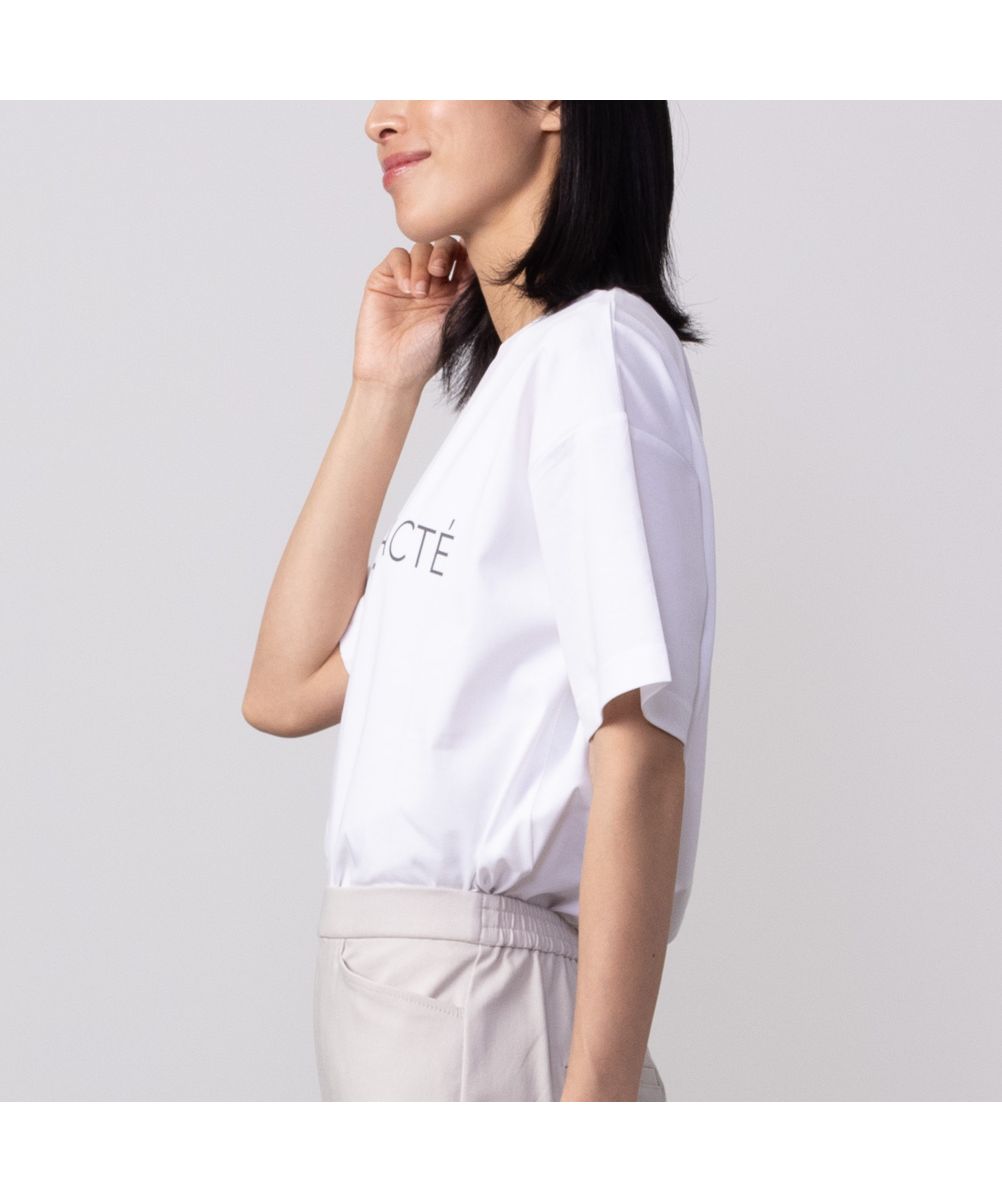 マックハウス Mac-House HusHusH ハッシュアッシュ テックコットンプリントTシャツ P42ー18404 （ブラック） ブラック