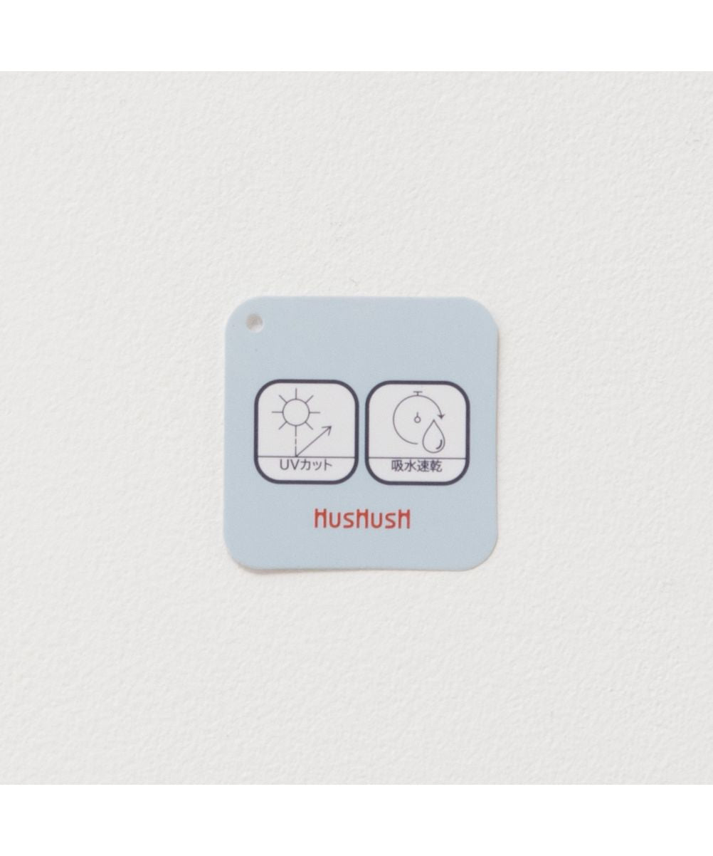 マックハウス Mac-House HusHusH ハッシュアッシュ テックコットンプリントTシャツ P42ー18404 （ブラック） ブラック