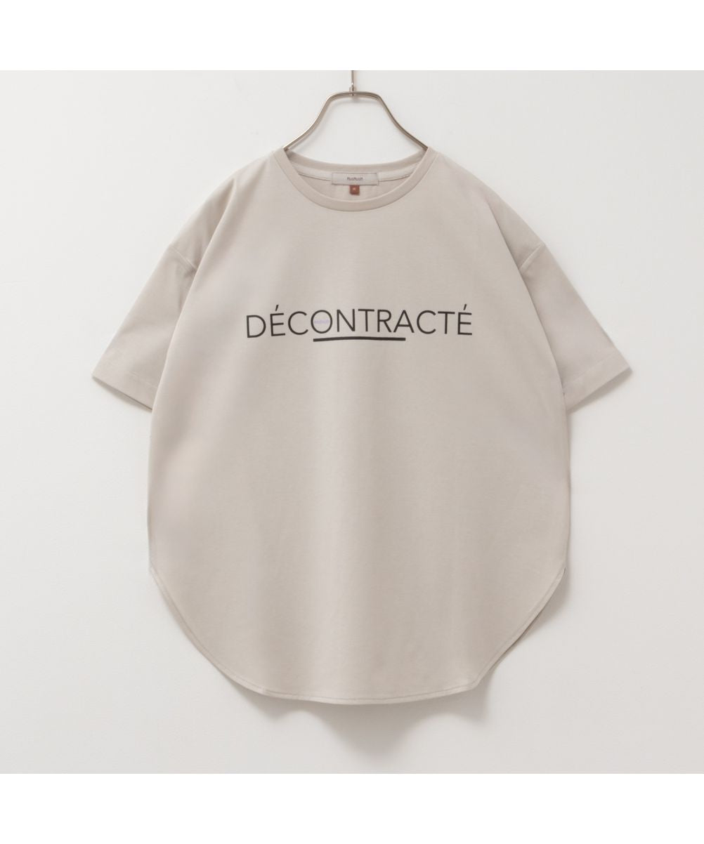 マックハウス Mac-House HusHusH ハッシュアッシュ テックコットンプリントTシャツ P42ー18404 （ブラック） ブラック
