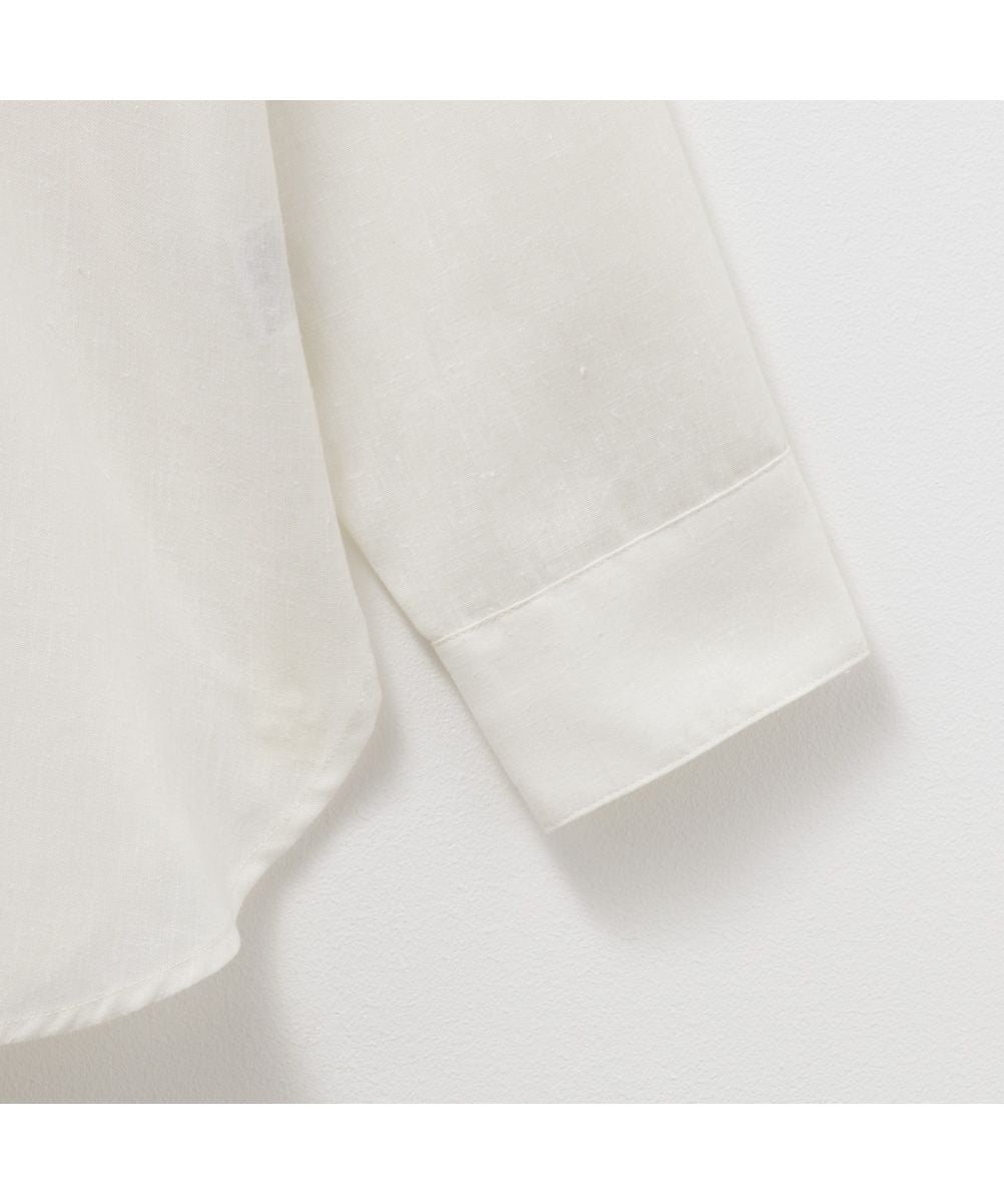 Mac-House HusHusH Hash Hash Basic Linen Blend Shirt P42-88406