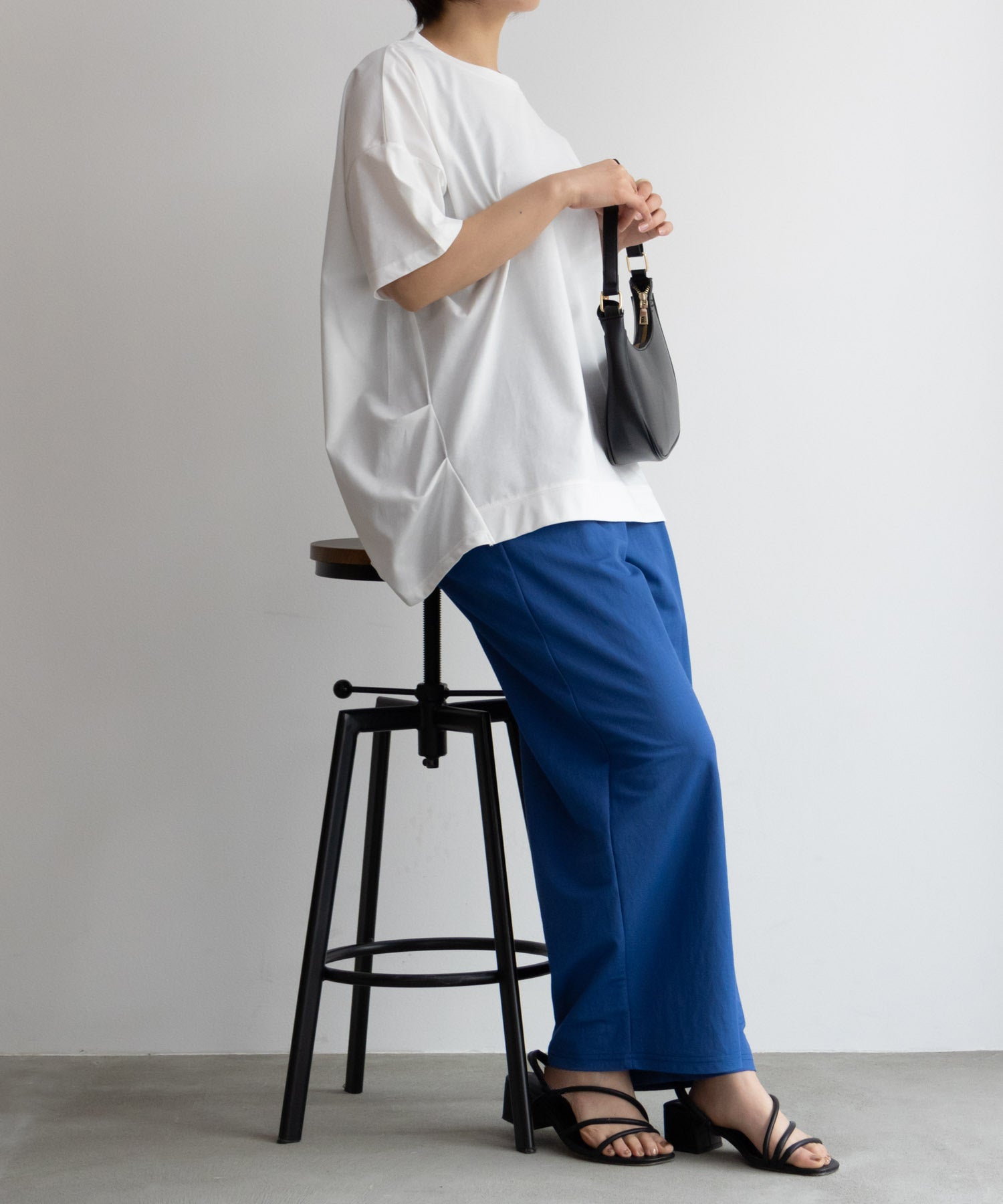 マックハウス Mac-House SARARI サラリ NAVY クール＆UVチュニックTシャツ 115426759 （ベージュ） ベージュ