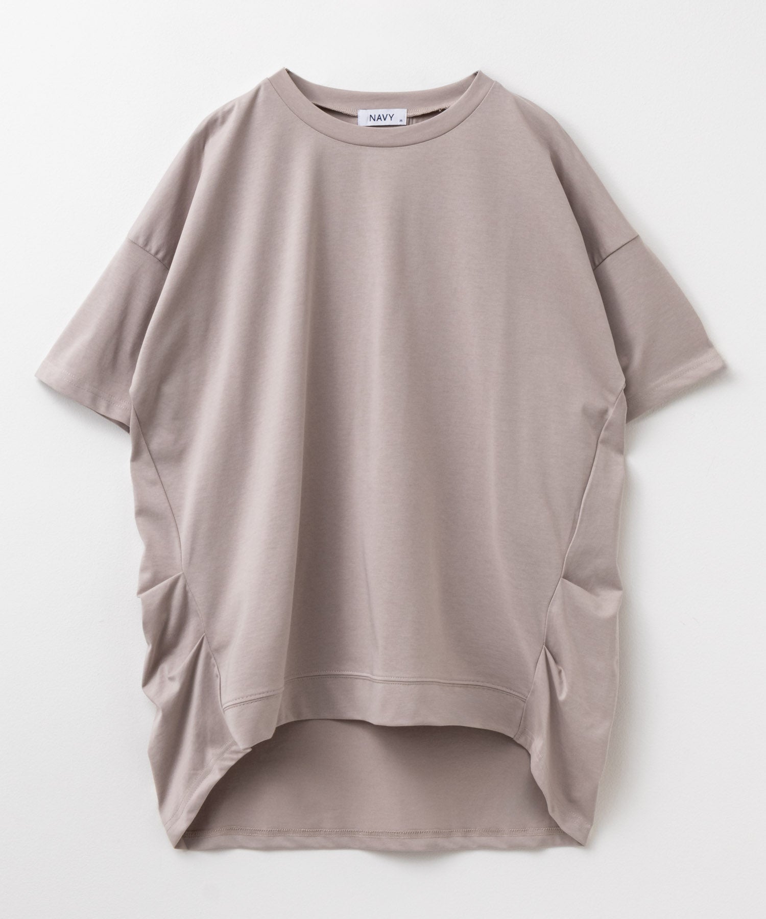マックハウス Mac-House SARARI サラリ NAVY クール＆UVチュニックTシャツ 115426759 （ベージュ） ベージュ